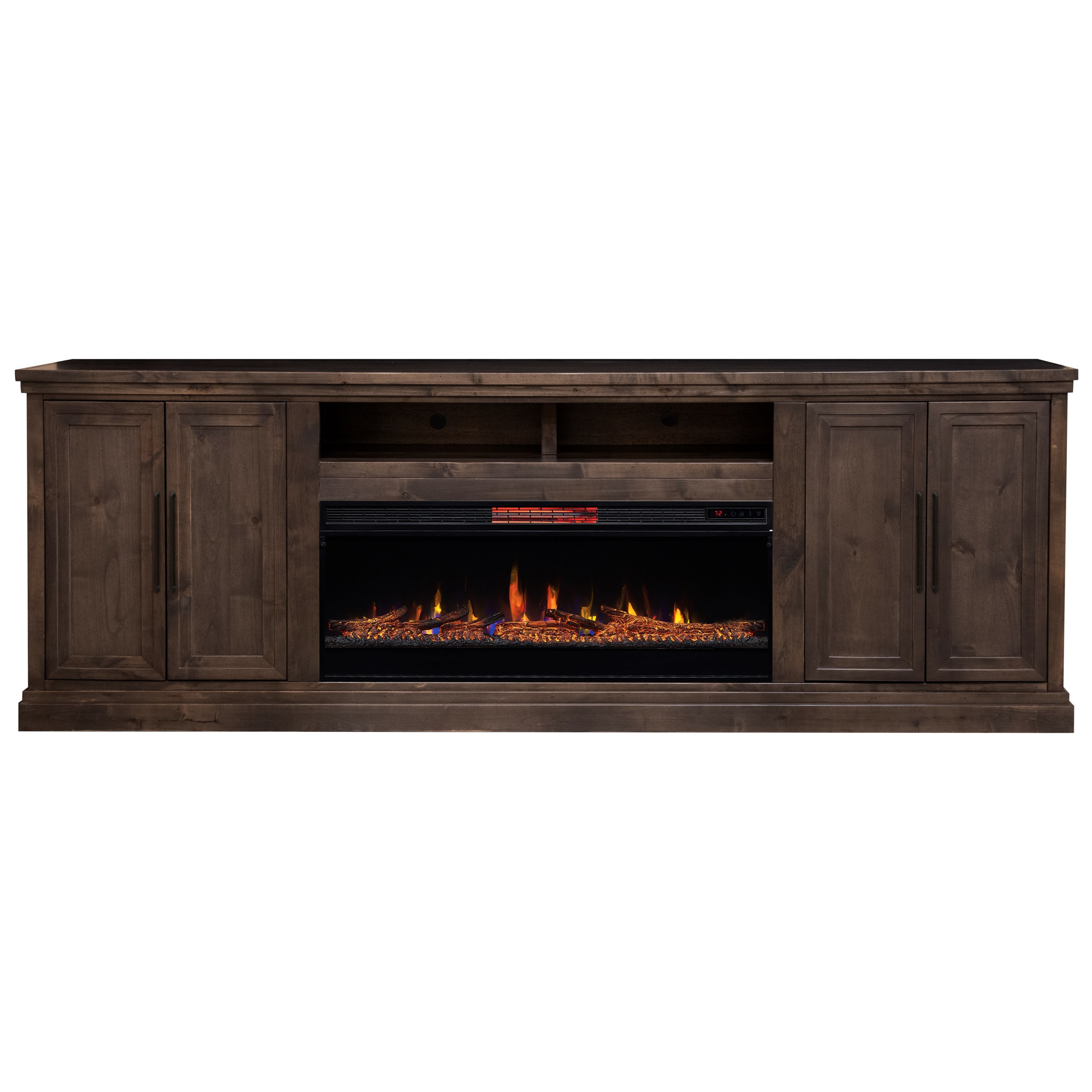 Fireplace Floating Tv Stand - 4hjmsxx