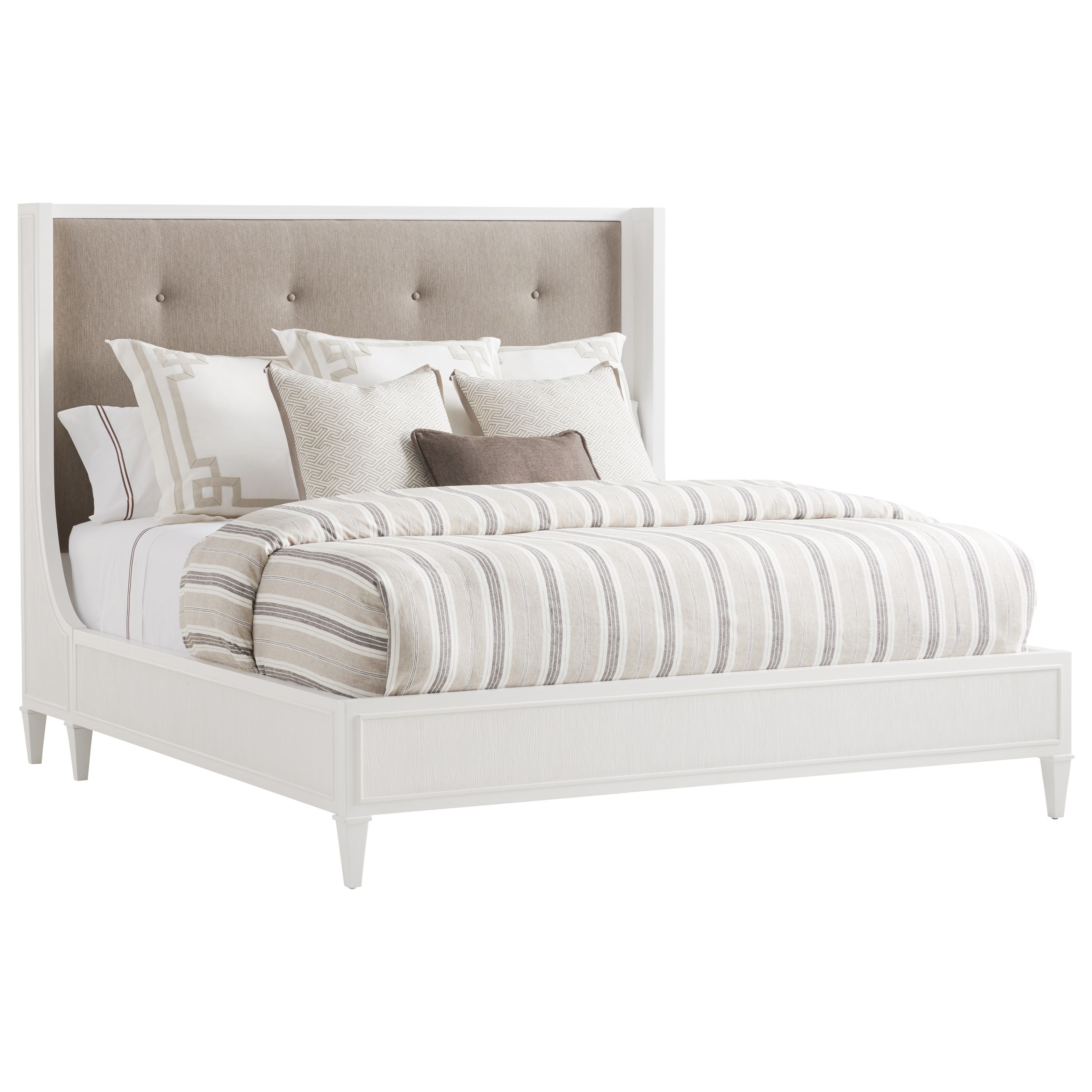 Arlington King Bed w/ Custom Headboard