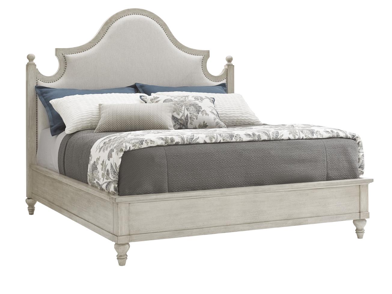 ARBOR HILLS UPHOLSTERED BED, KING