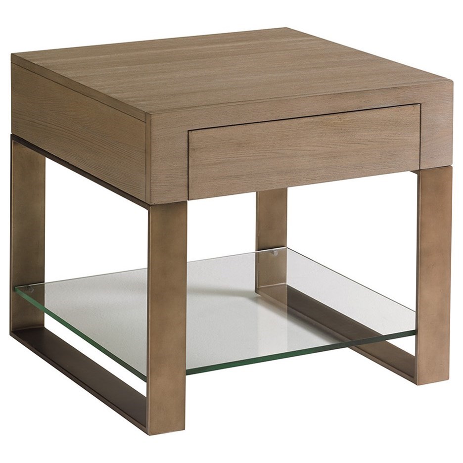 Empire Square End Table