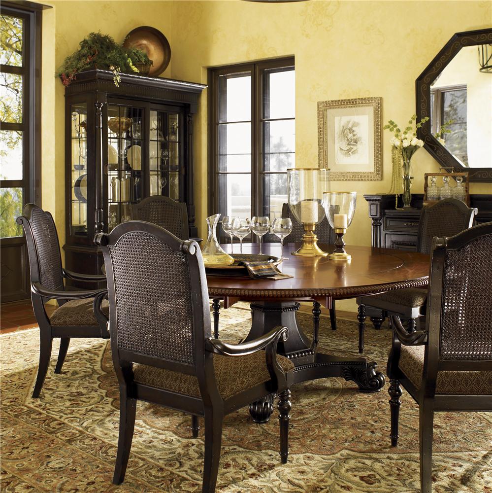 Tommy Bahama Home Kingstown 621-870C Bonaire Round Dining Table with ...