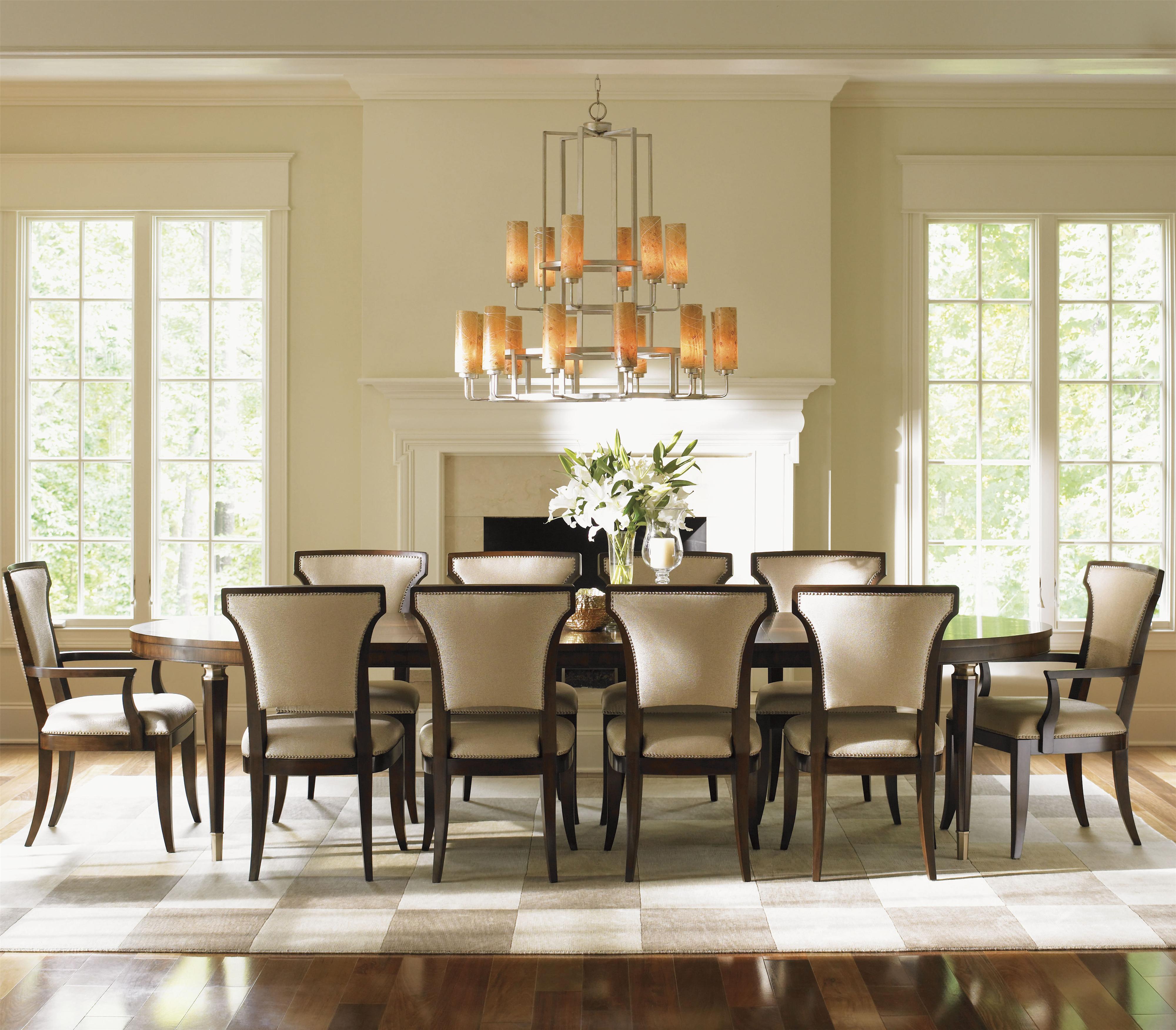 Lexington Tower Place 11 Piece Formal Dining Set With