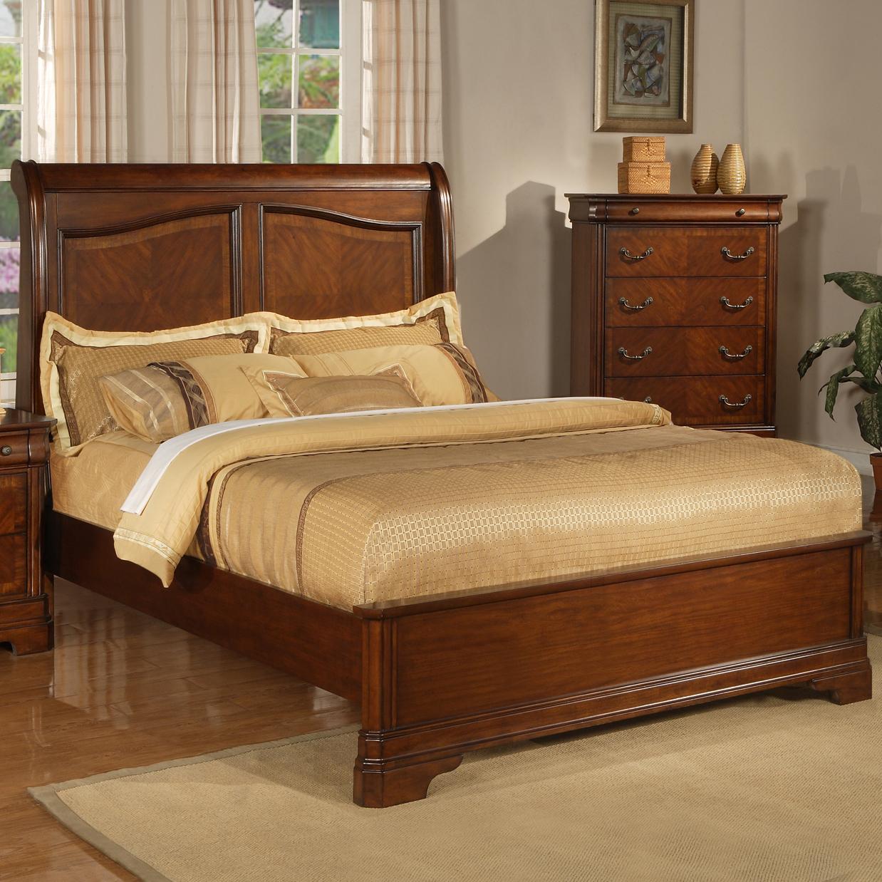 Liberty Furniture Alexandria Queen Sleigh Bed with Low ...