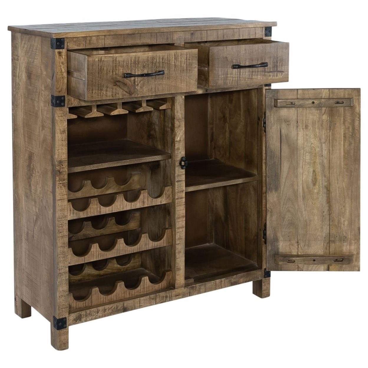 Liberty Furniture Emerson 2080AC3742 Rustic Wine Accent with