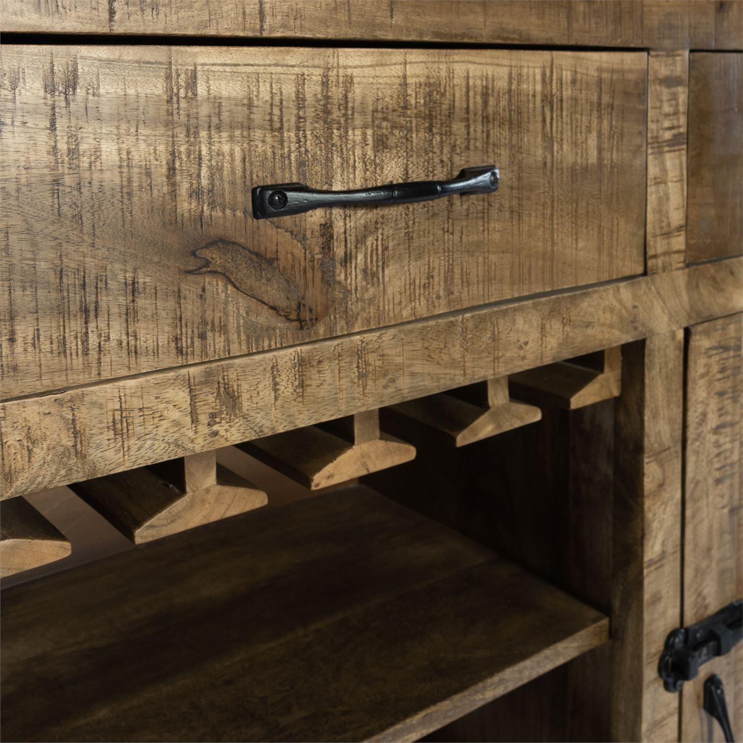 Liberty Furniture Emerson Rustic Wine Accent with 12Bottle