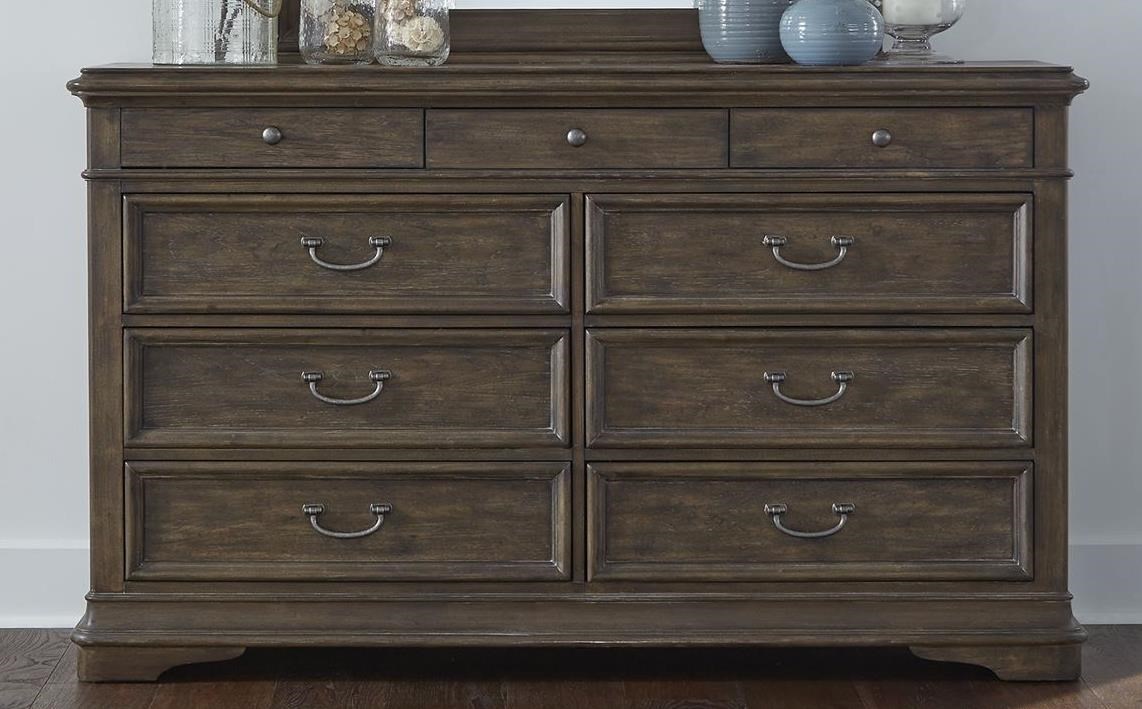 Liberty Furniture Homestead Relaxed Vintage Dresser with Felt and Cedar