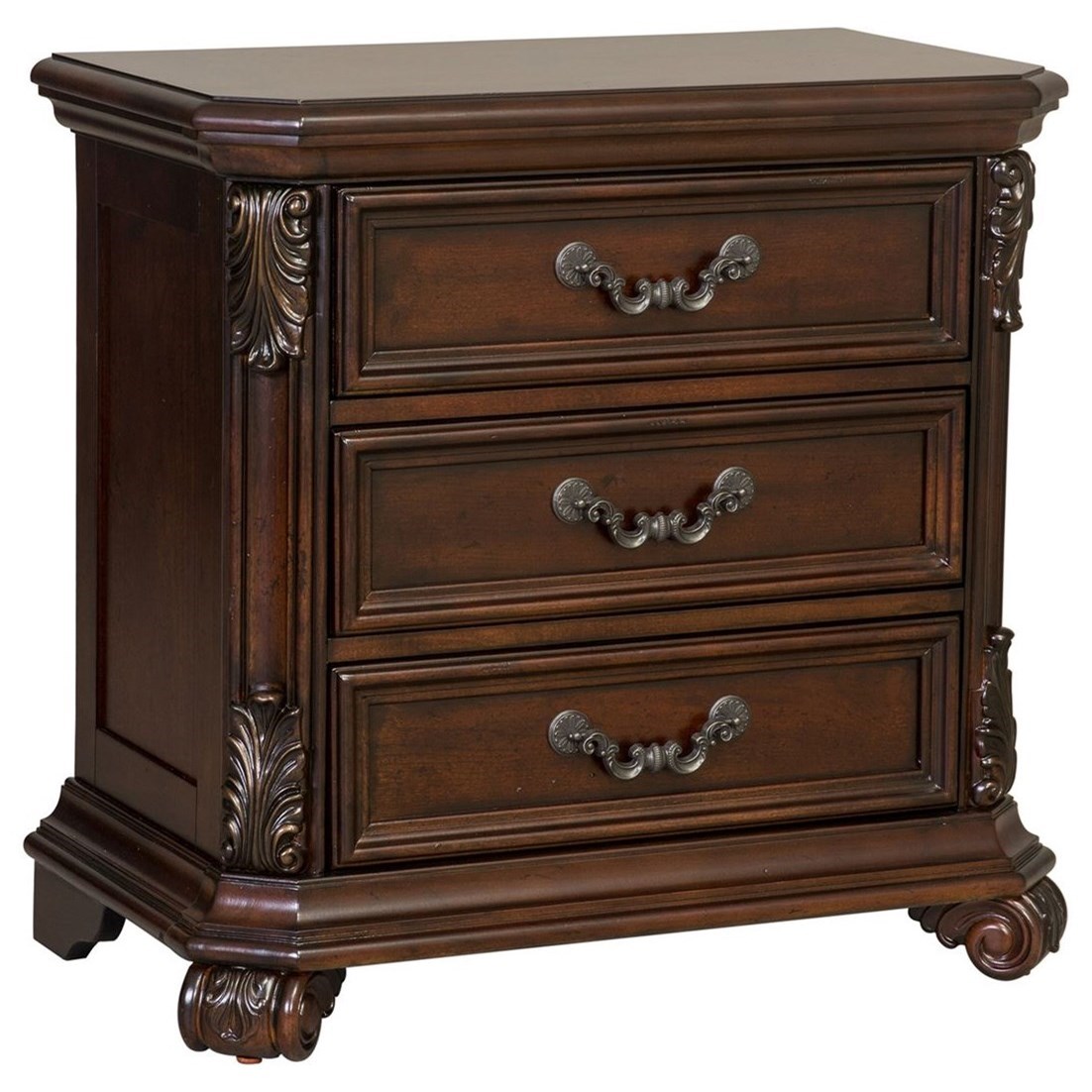 3-Drawer Nightstand