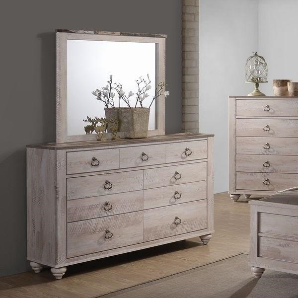 Lifestyle C7302A 525128239/ 527128230 Casual Dresser and Mirror Set