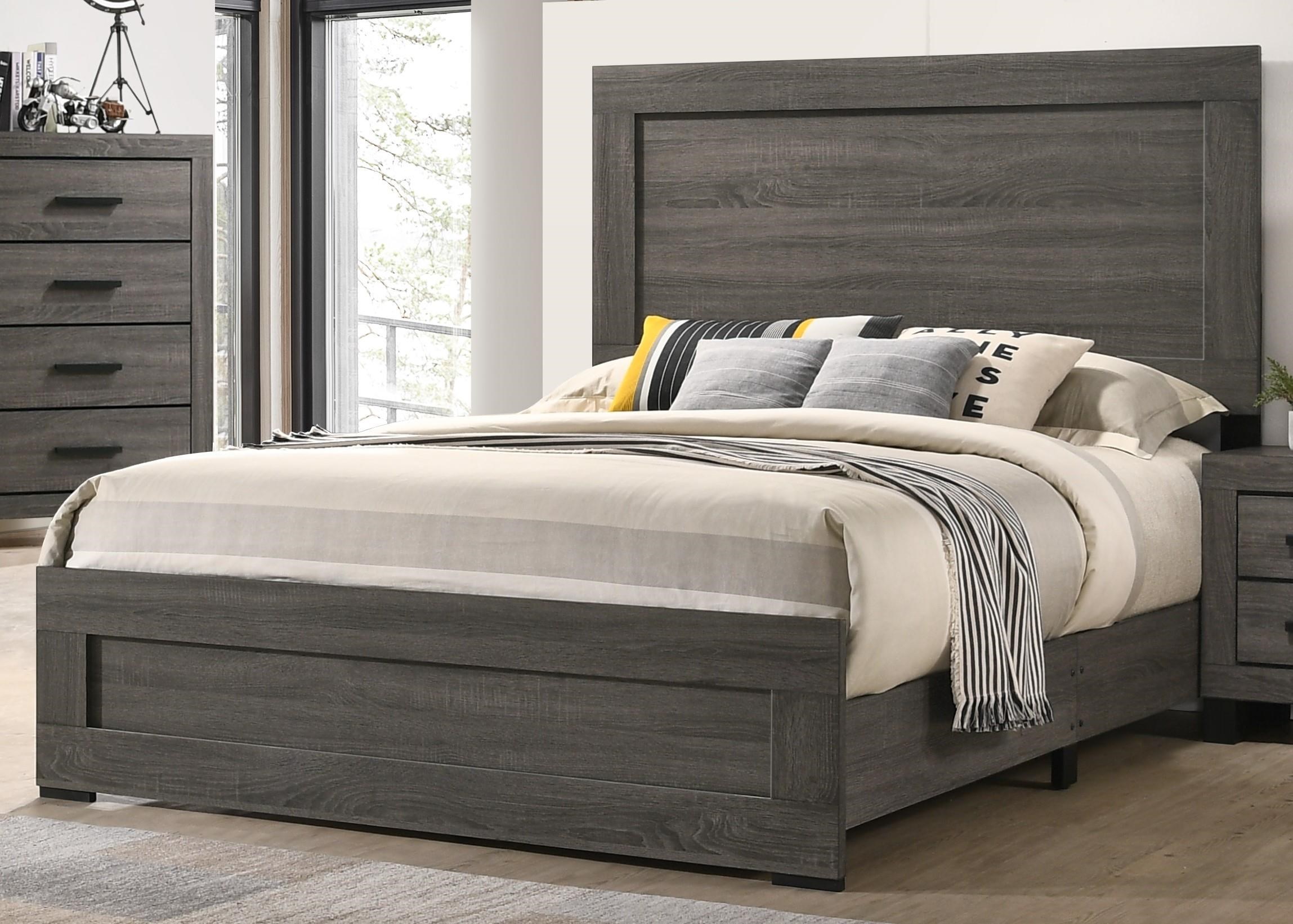 Lifestyle C8321A 507129122 King Panel Bed Furniture Fair North
