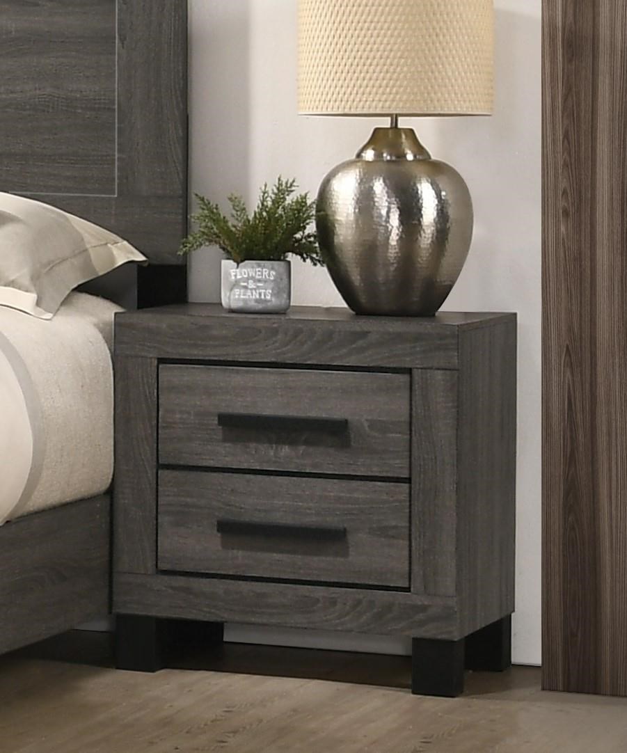Lifestyle C8321A 540129126 TWO DRAWER NIGHTSTAND Furniture Fair