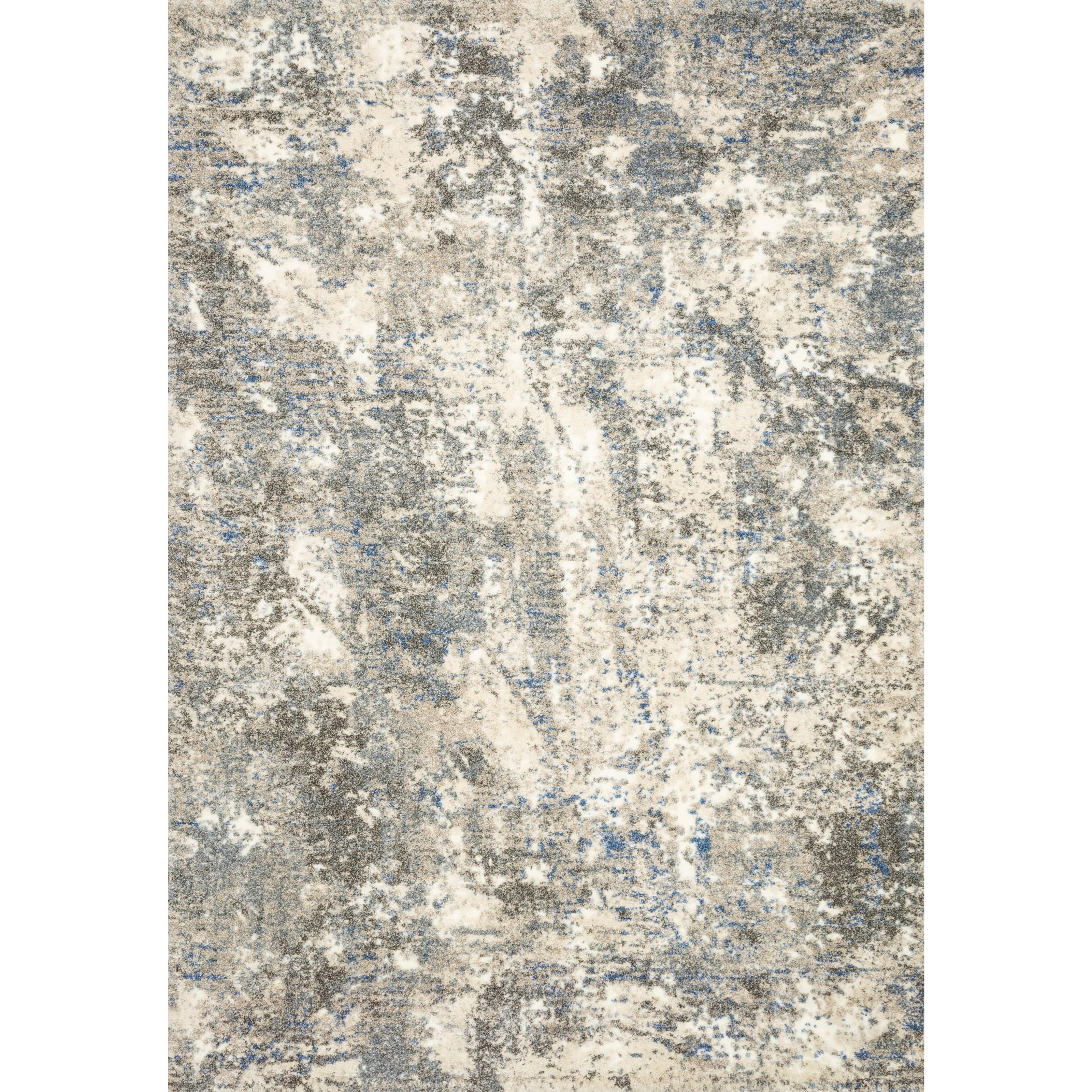 Loloi Rugs Landscape 5'3" X 7'7" Slate Rug Darvin Furniture Rugs