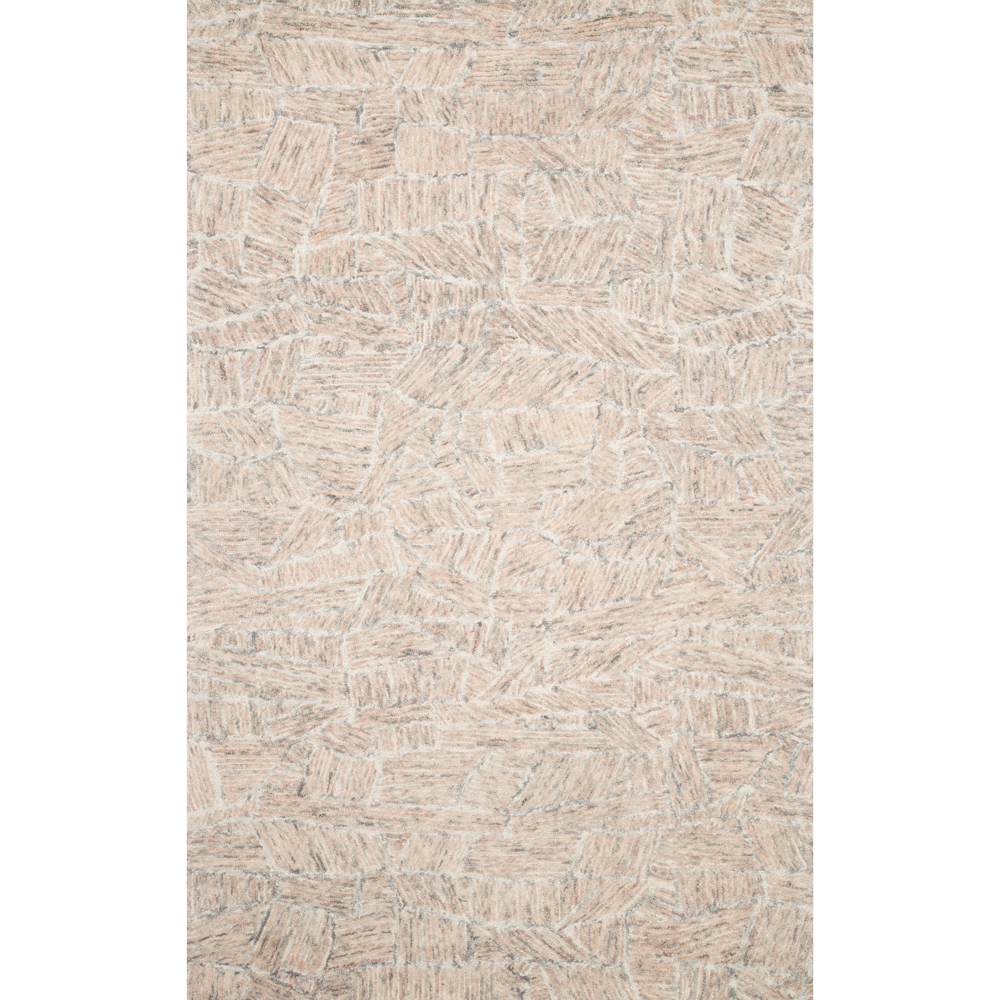 Loloi Rugs Peregrine 7'9" x 9'9" Blush Rug Jacksonville Furniture