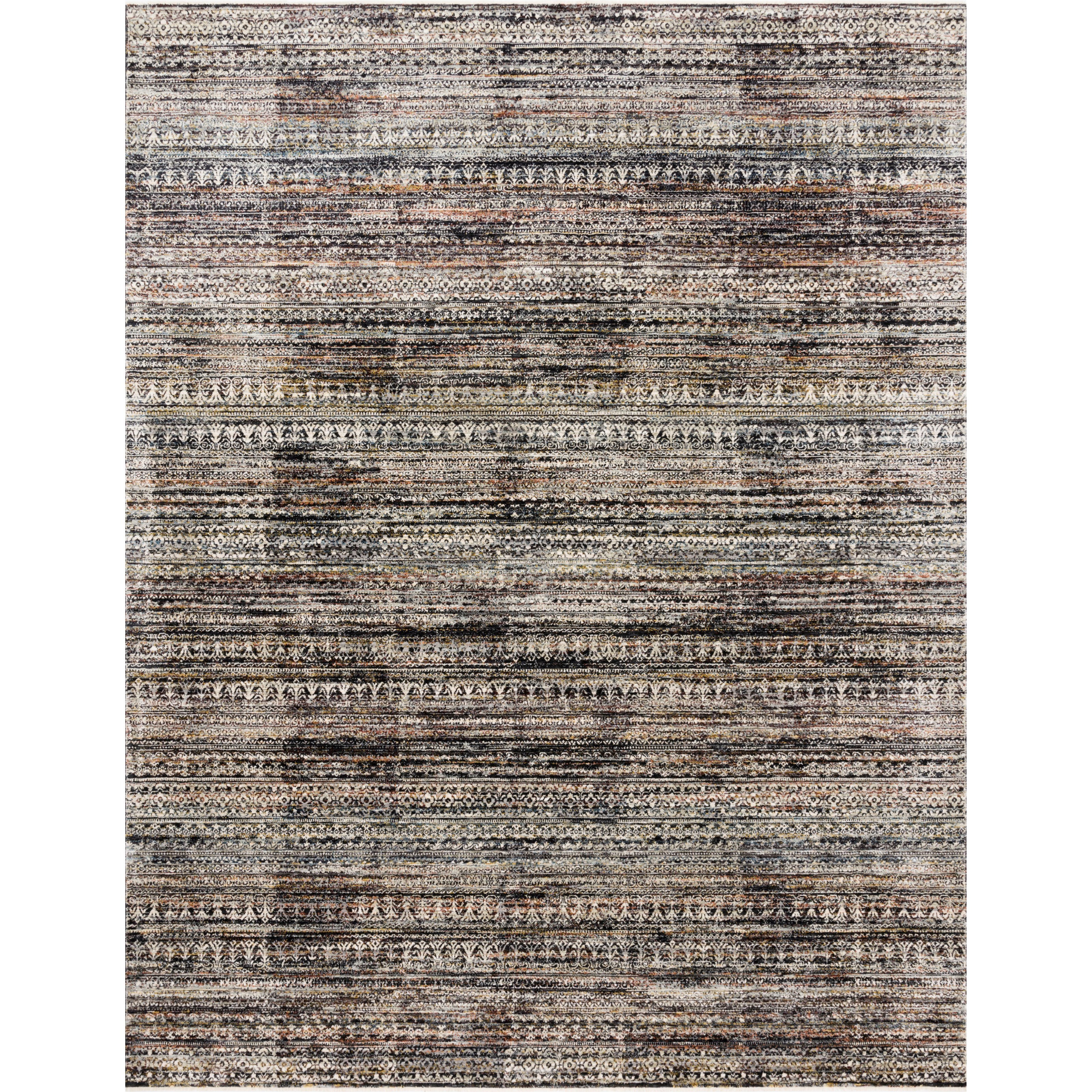 Loloi Rugs Theia 7'10" x 10' Grey / Multi Rug Sprintz Furniture Rugs