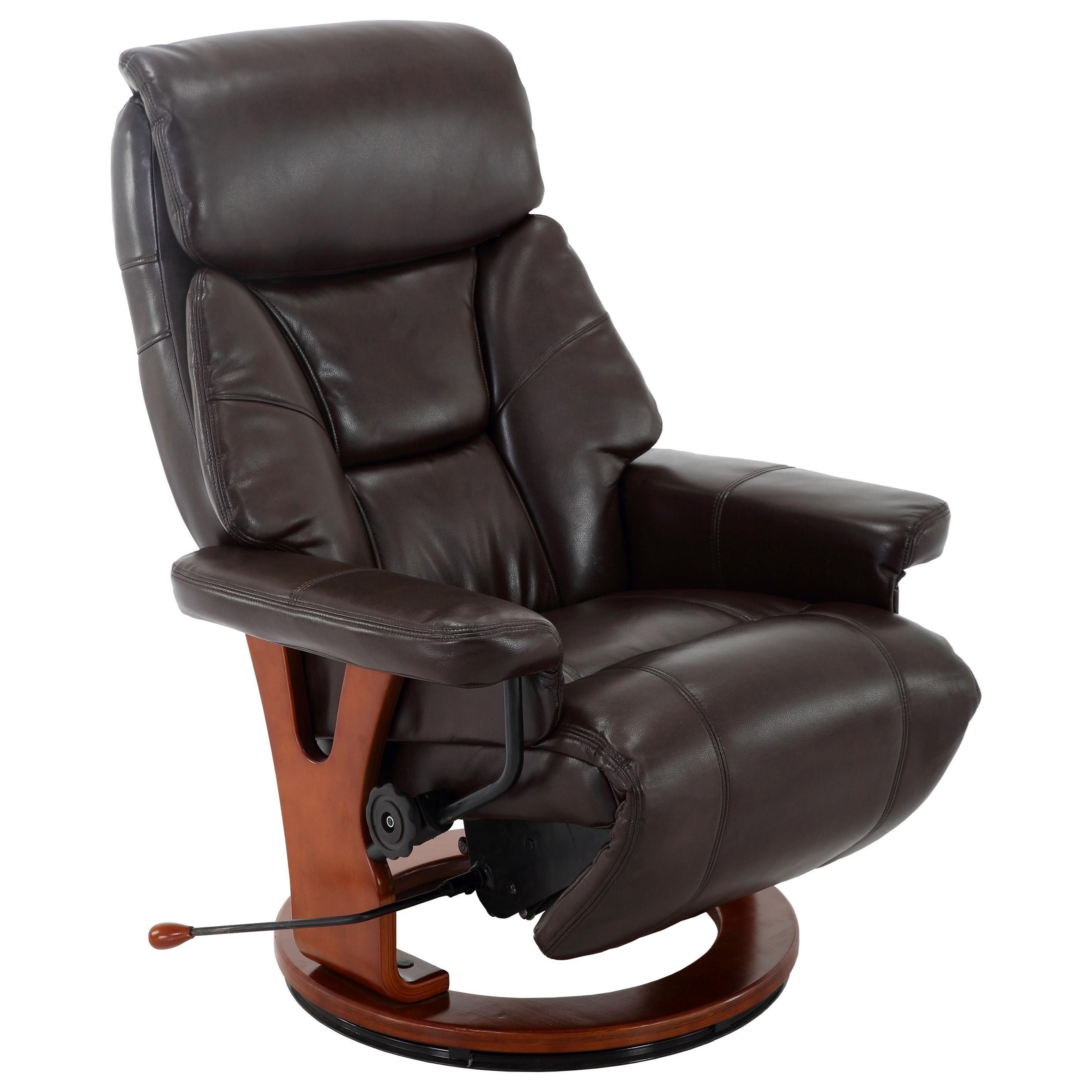 188140811 Swivel Recliner Air Leather Sadler's Home Furnishings