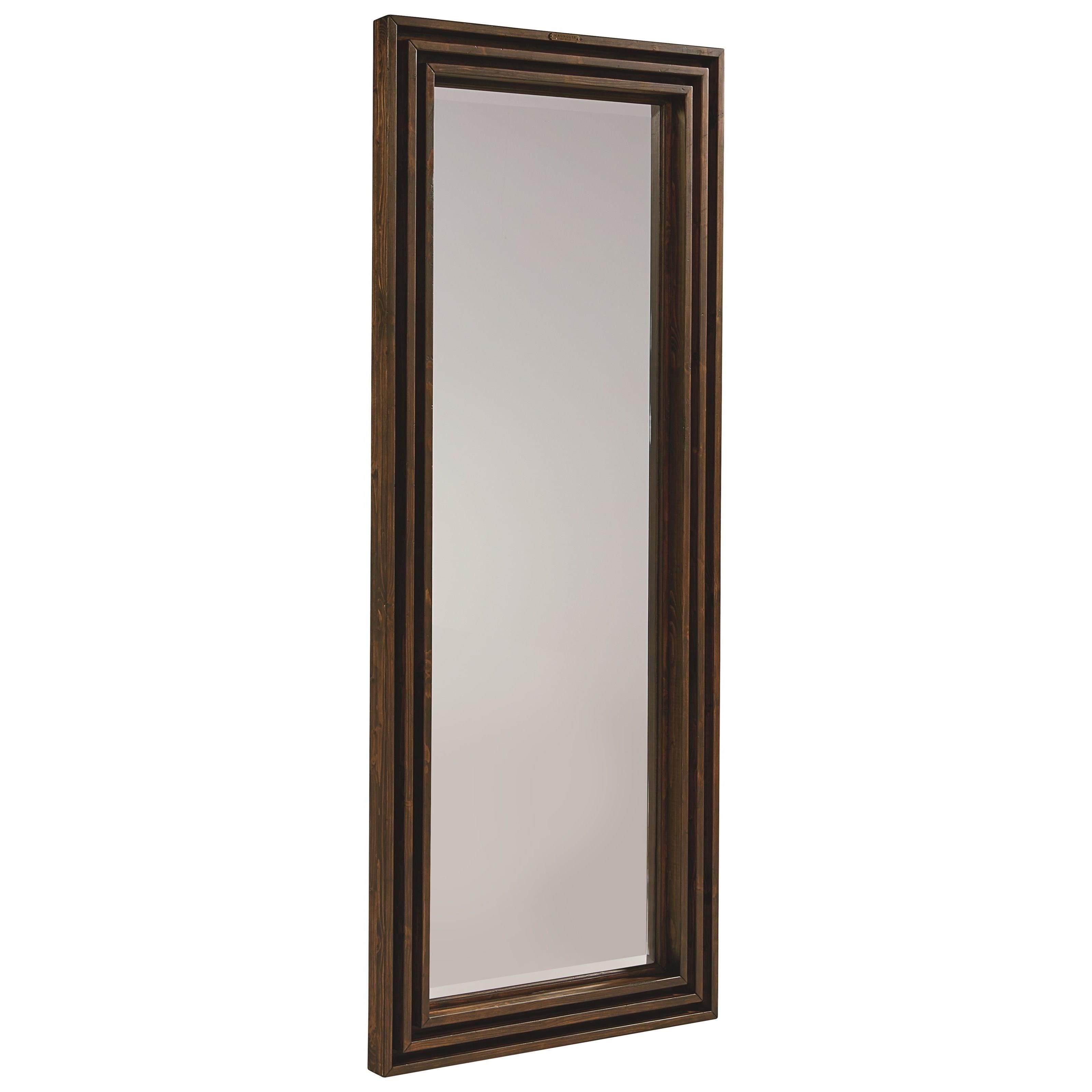 Magnolia Home by Joanna Gaines Boho 6' Tall Stacked Slat Floor Mirror