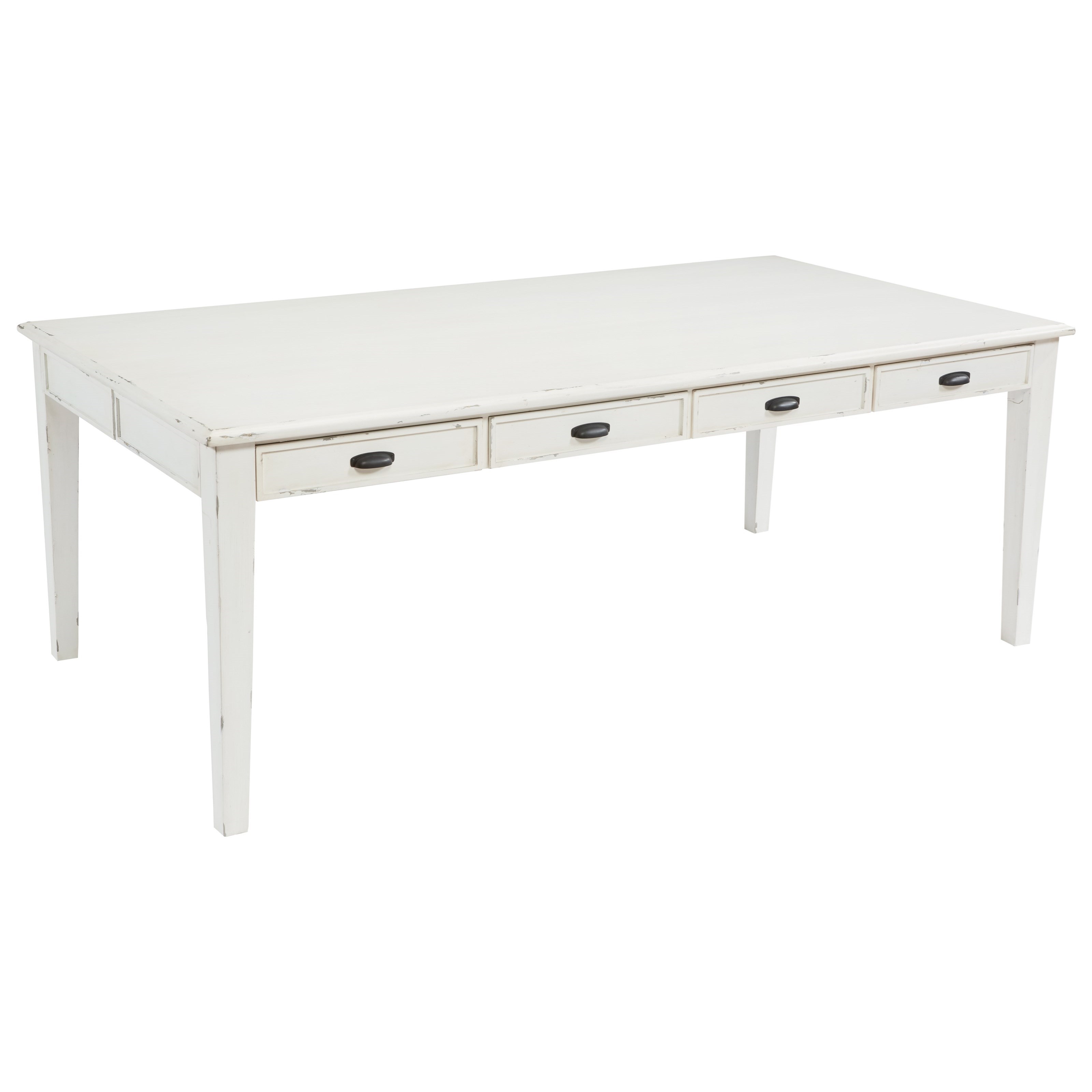 Magnolia Home by Joanna Gaines Farmhouse Dining Table with 8 Keeping