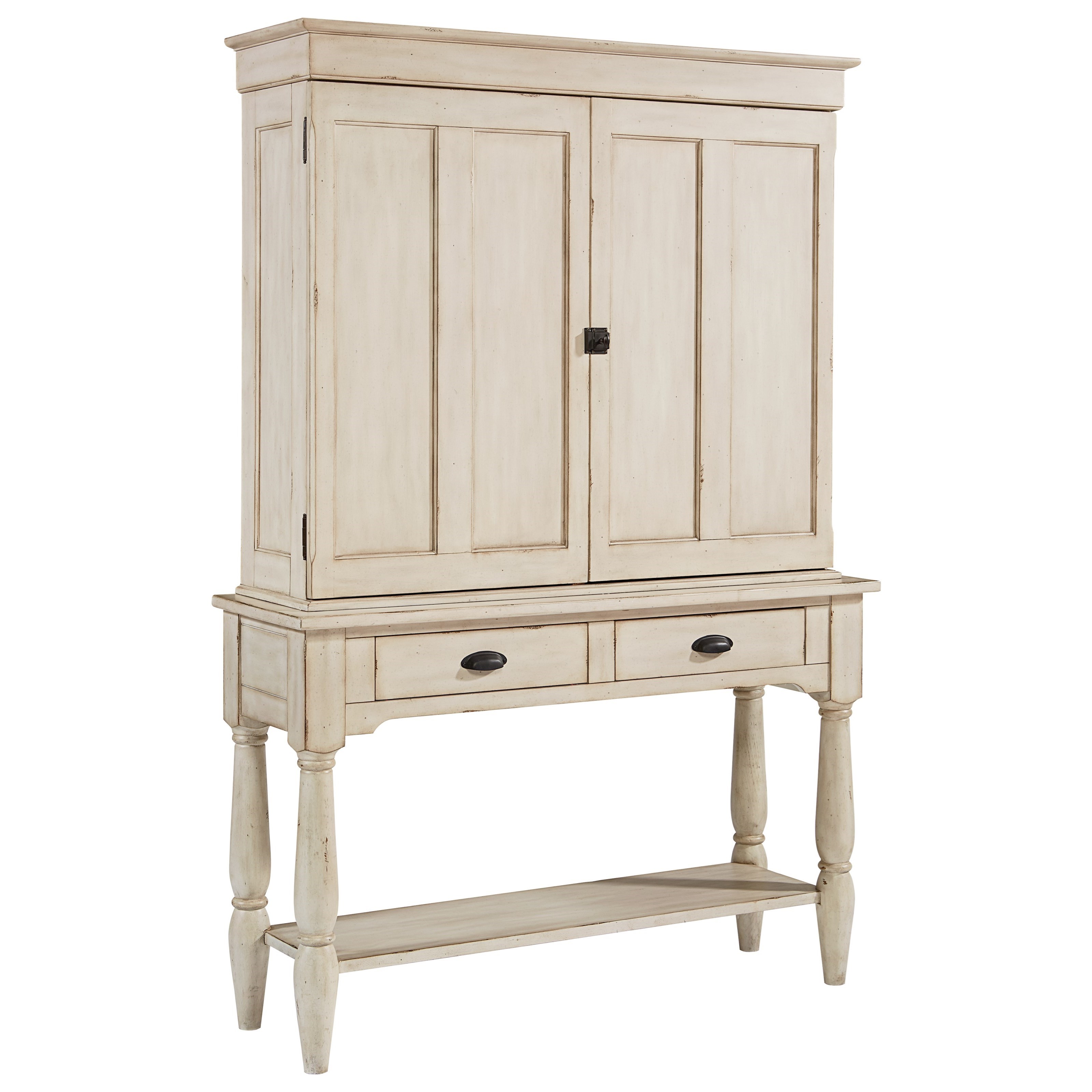 Magnolia Home by Joanna Gaines Primitive Taper Turned Console and