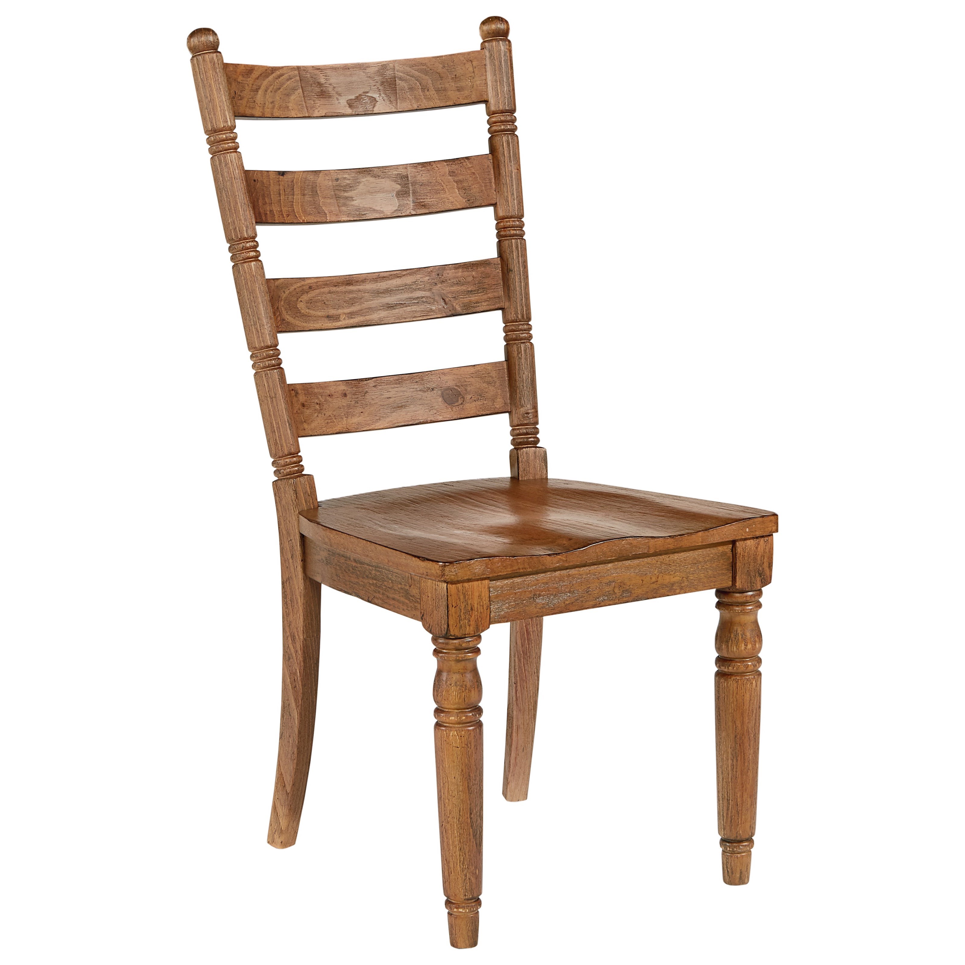Magnolia Home by Joanna Gaines Primitive Slat Back Side Chair