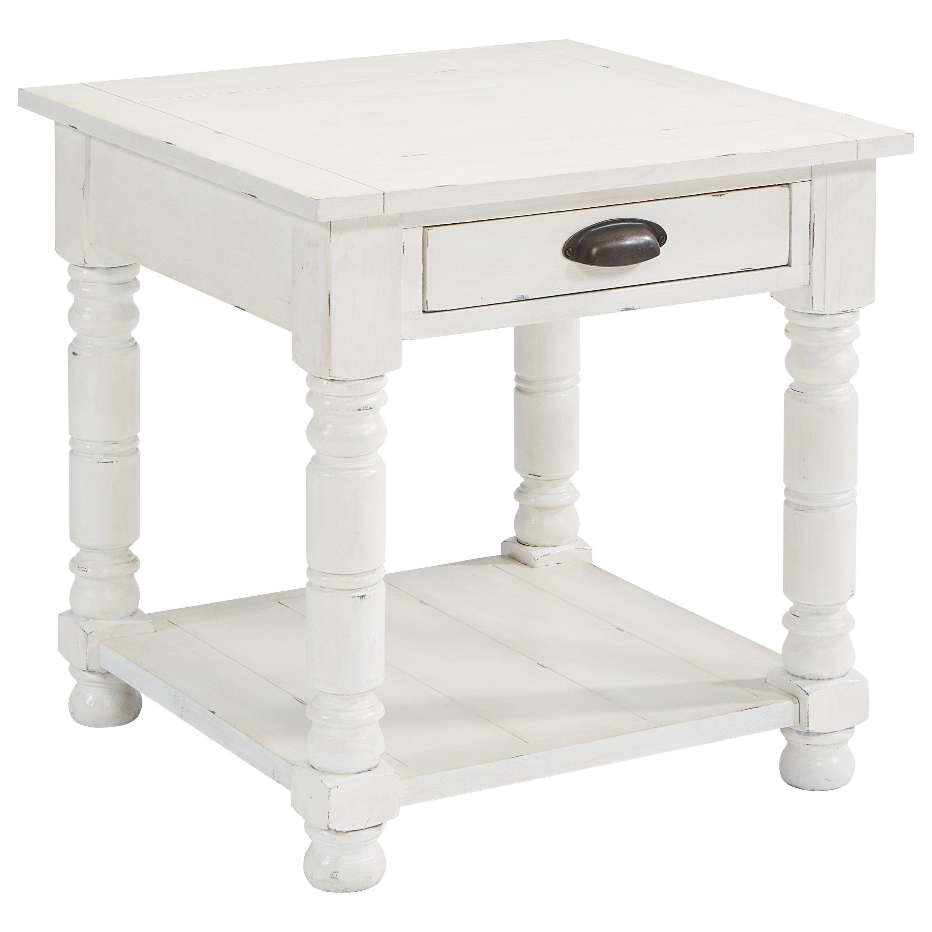 Magnolia Home by Joanna Gaines Primitive Bobbin Side Table | Darvin ...