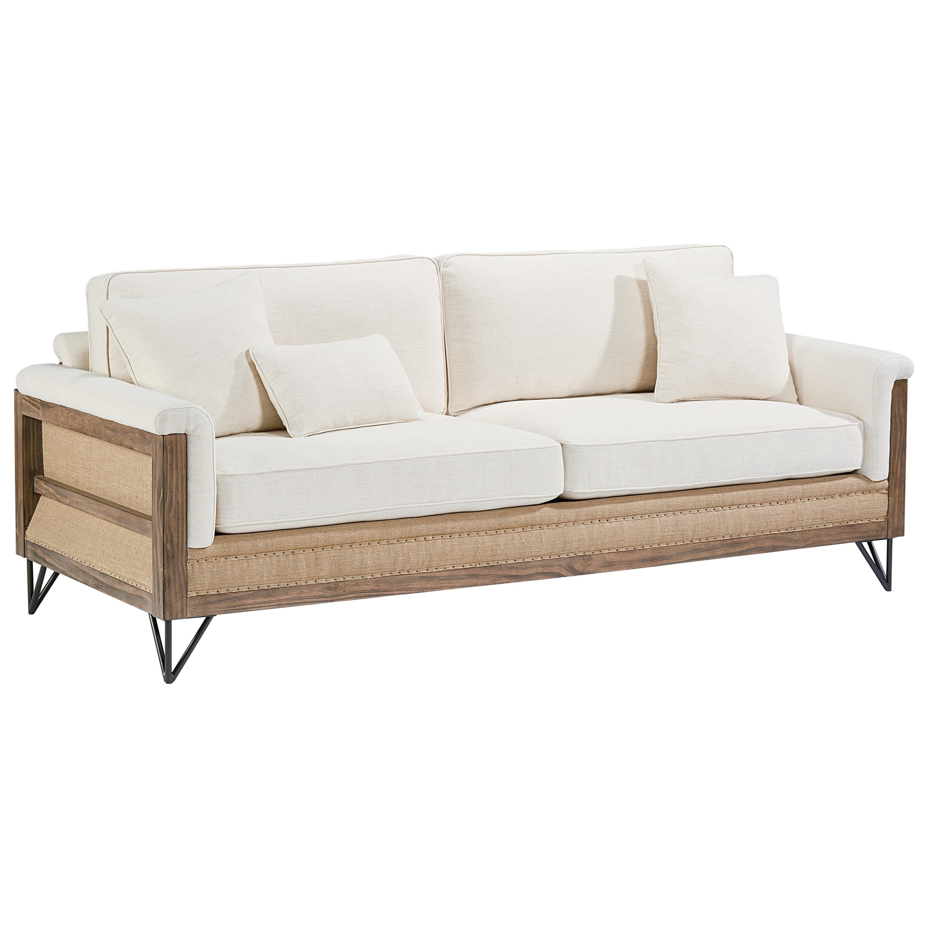 Magnolia Home by Joanna Gaines Paradigm Paradigm Sofa with Exposed Wood