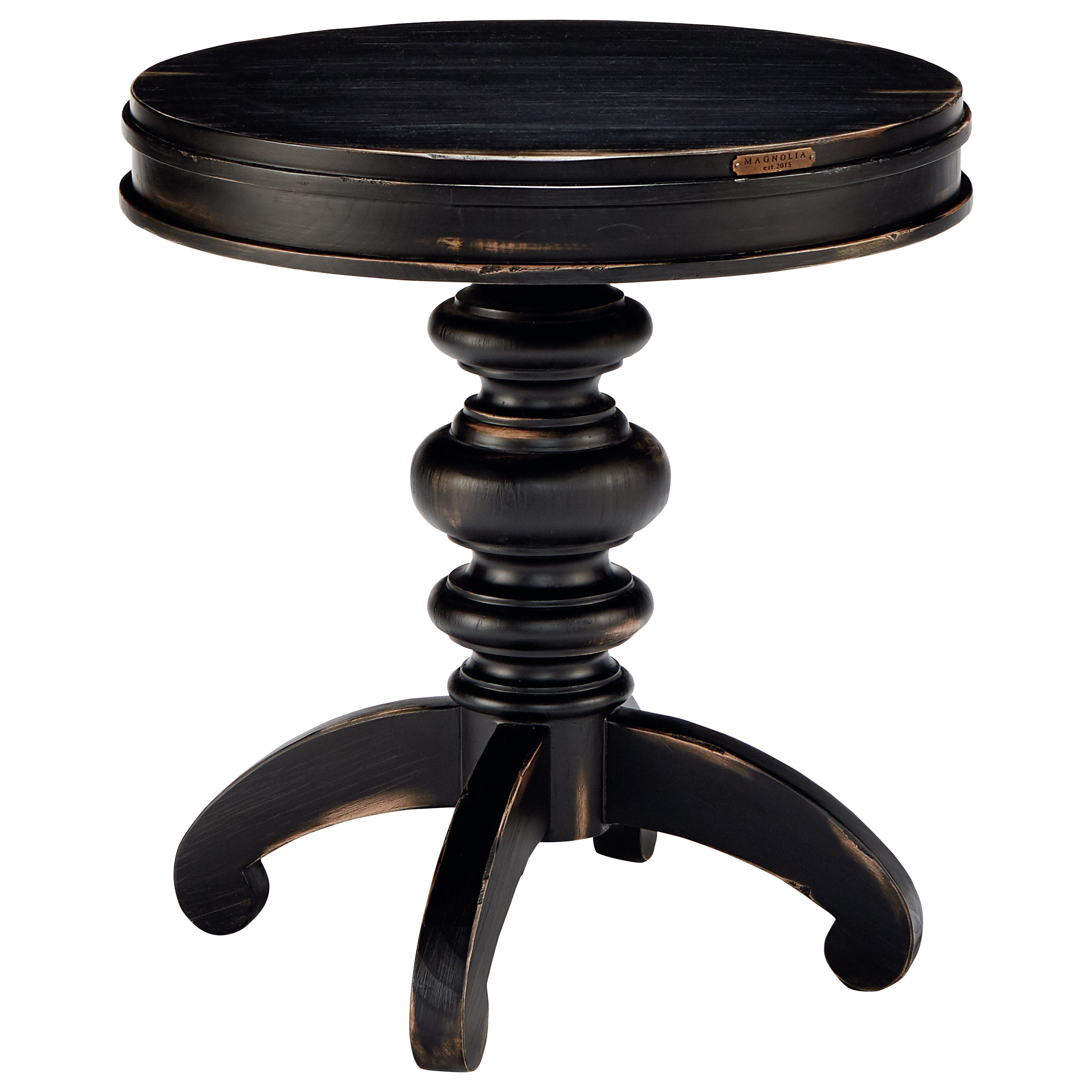 Magnolia Home by Joanna Gaines Traditional Trivet Round End Table