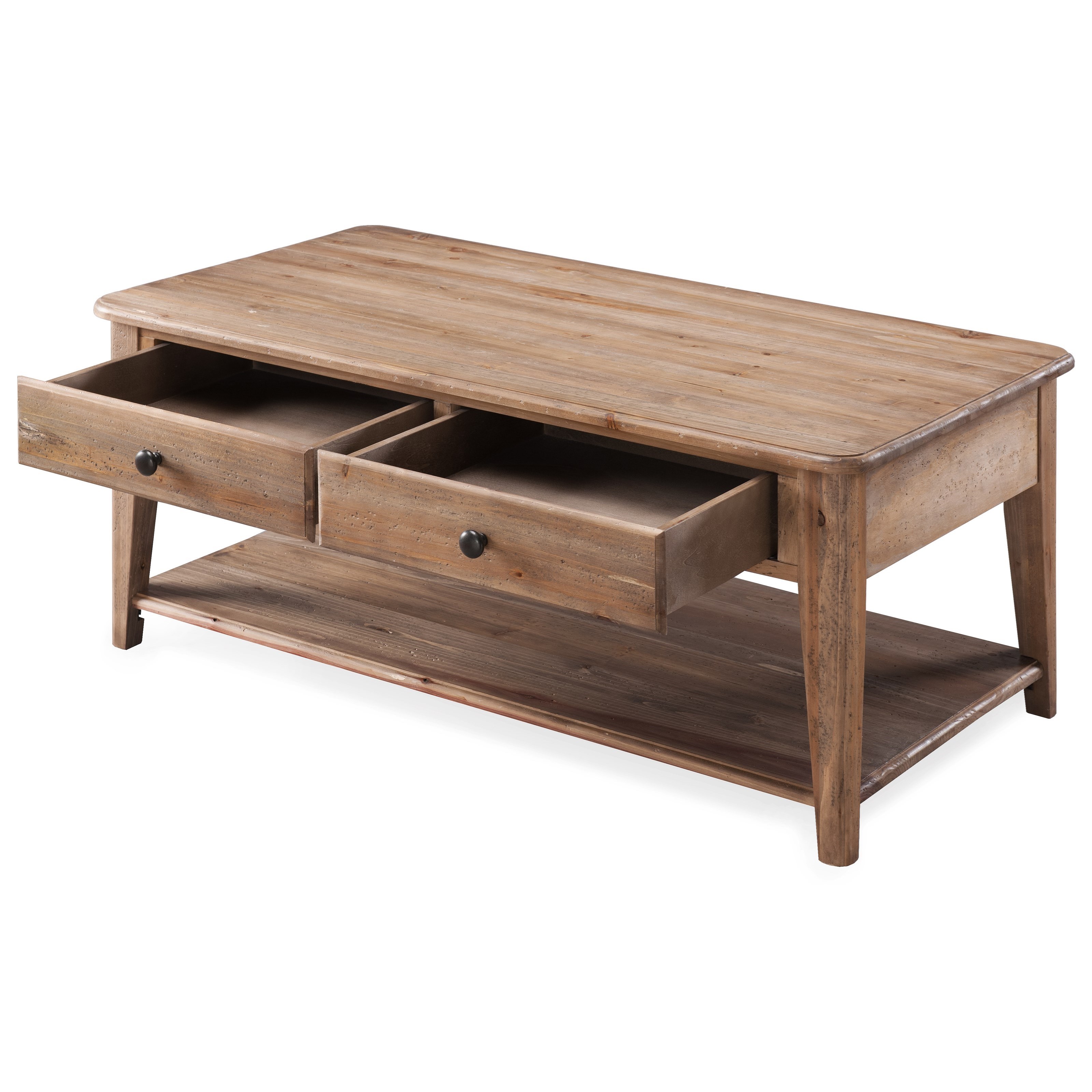 Baytowne Casual Condo Cocktail Table with Two Drawers Rotmans