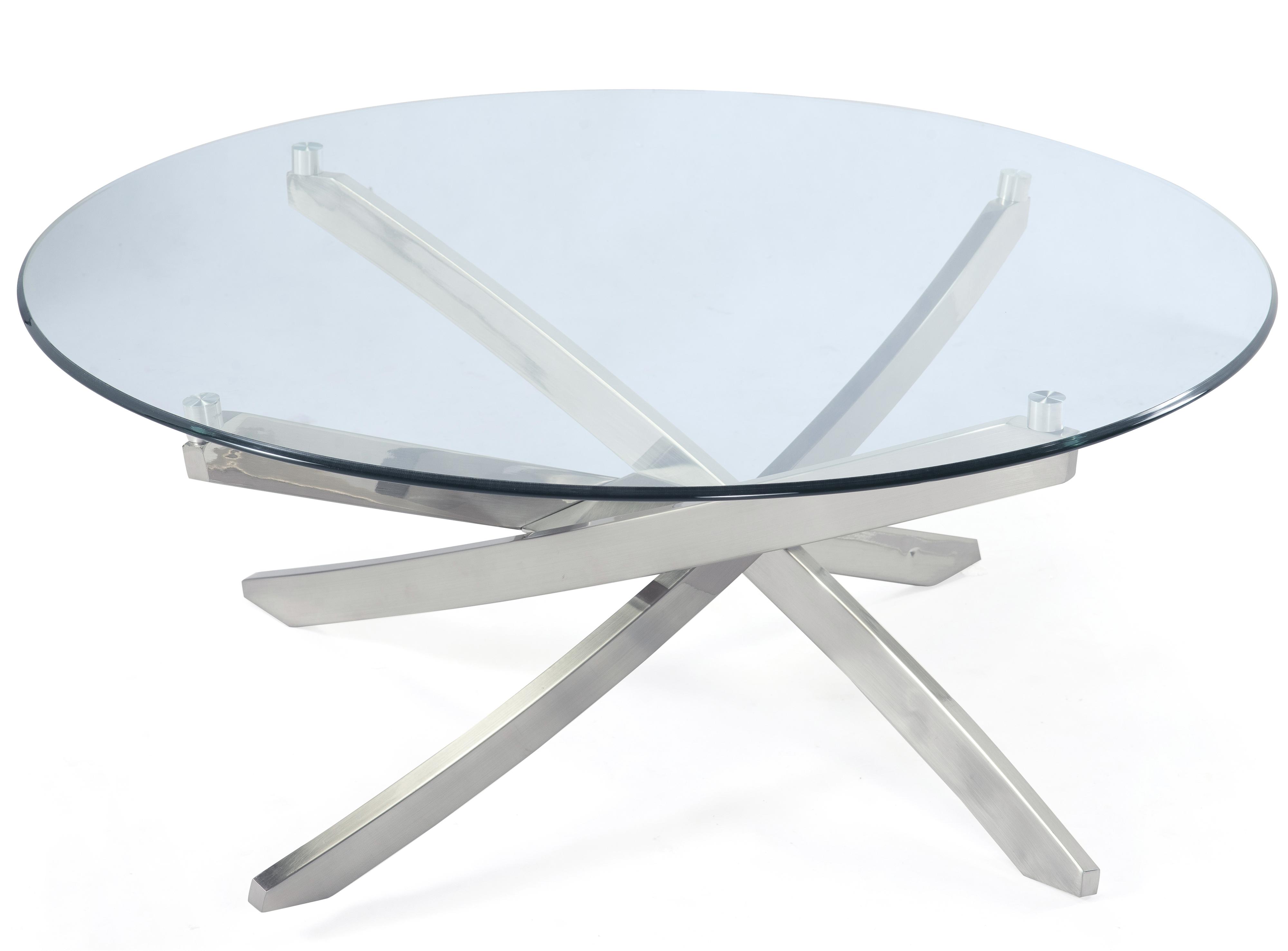 Magnussen Home Zila Occasional Tables T205045 Contemporary Round