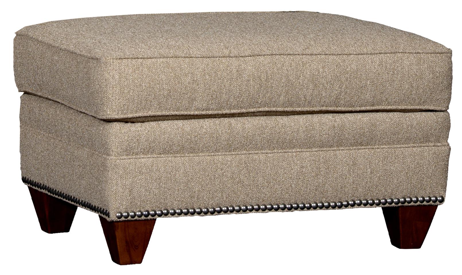 Mayo 7240 Rectangular Ottoman w/ Tapered Legs Howell Furniture Ottoman