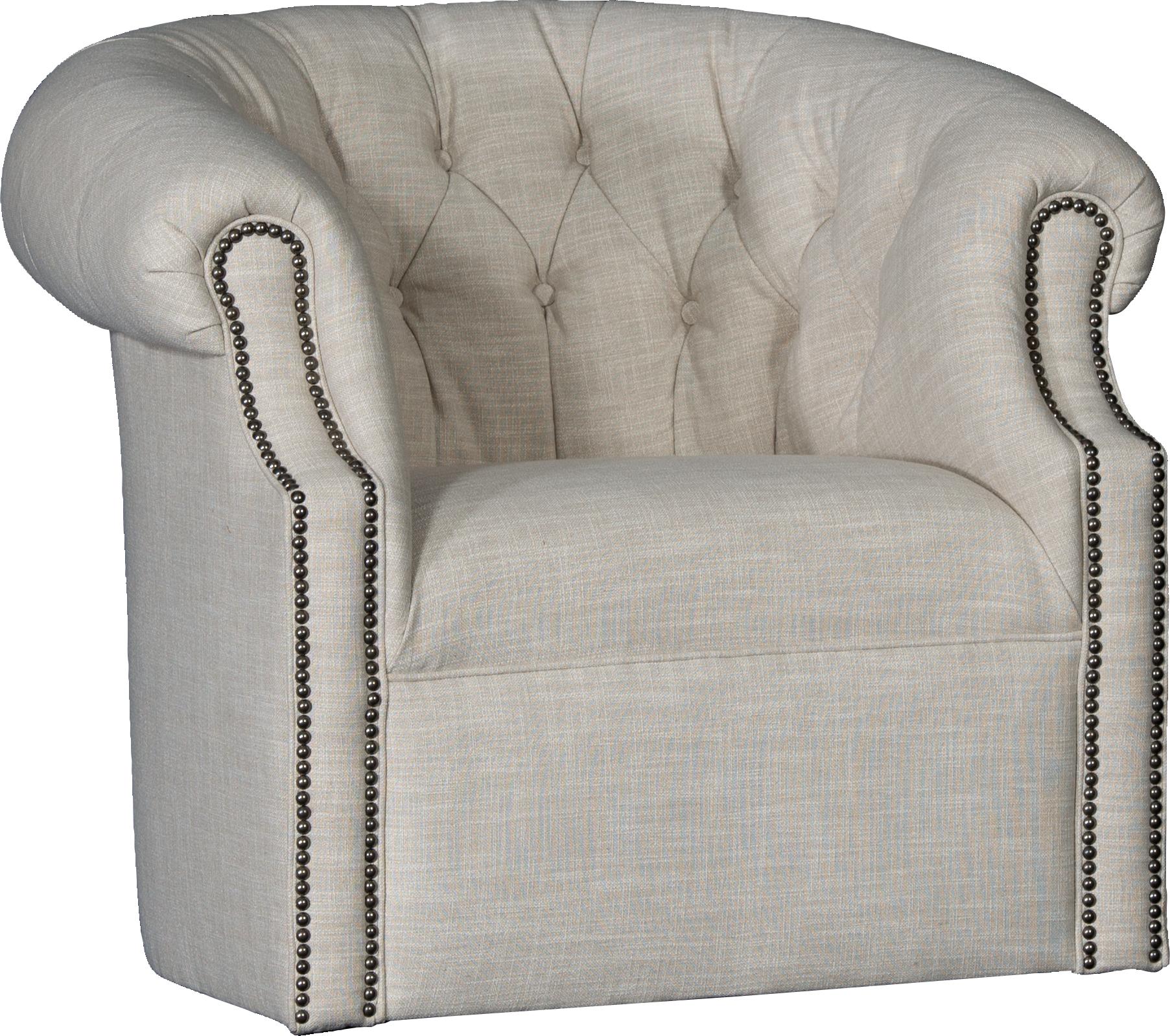 Mayo 8220 Swivel Tub Chair w/ Tufted Back | Story & Lee Furniture