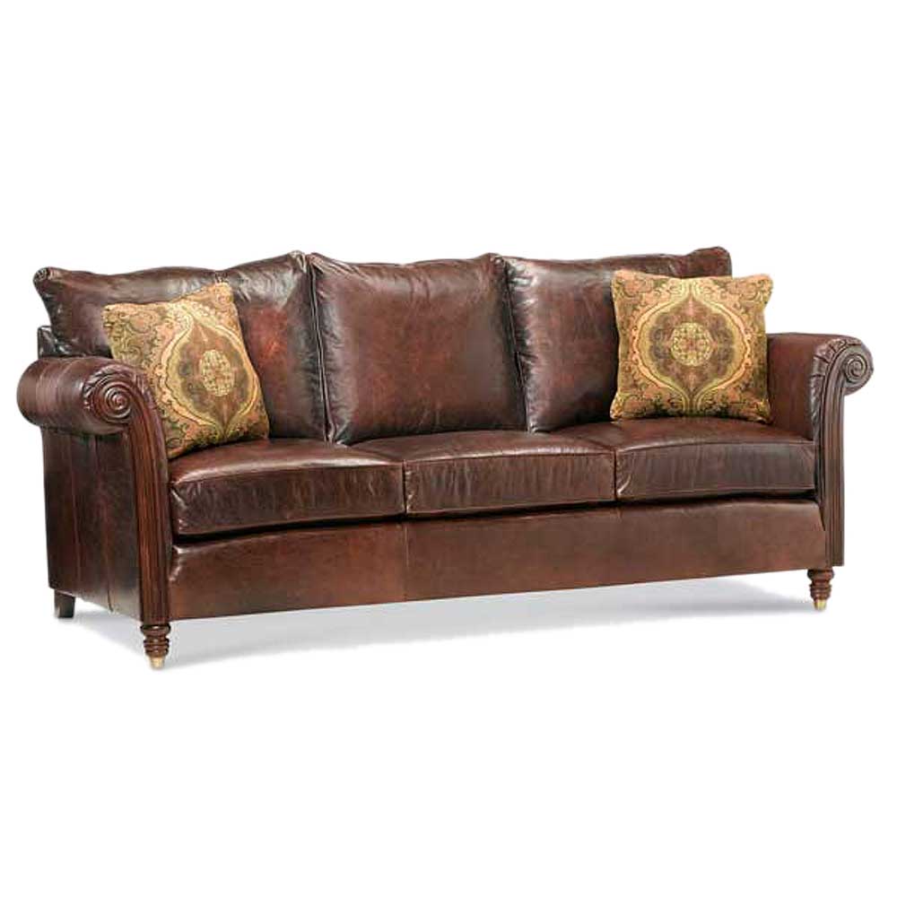Miles Talbott 1920 Series Leather Upholstered Sofa Find Your