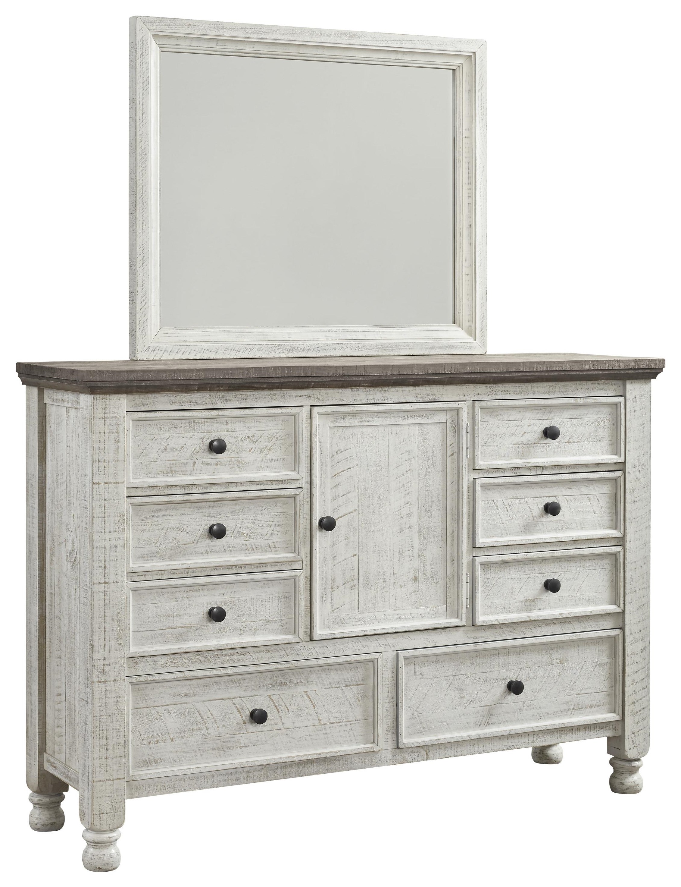 Millennium Havalance 584381417 8 Drawer 1 Door Dresser And Mirror Set Millennium Havalance 584381417 8 Drawer 1 Door Dresser And Mirror Set