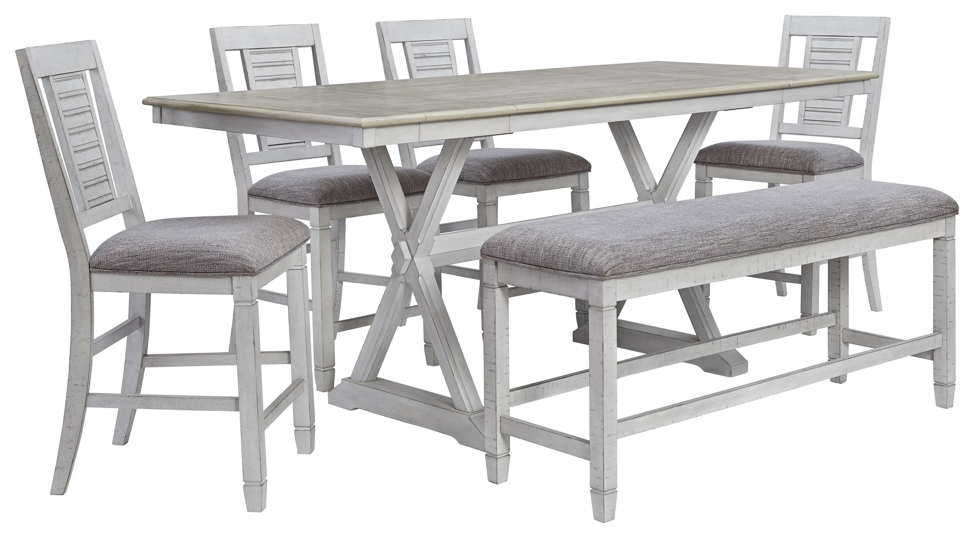 Millennium Teganville 490275508 6 Piece Rectangular Counter Height