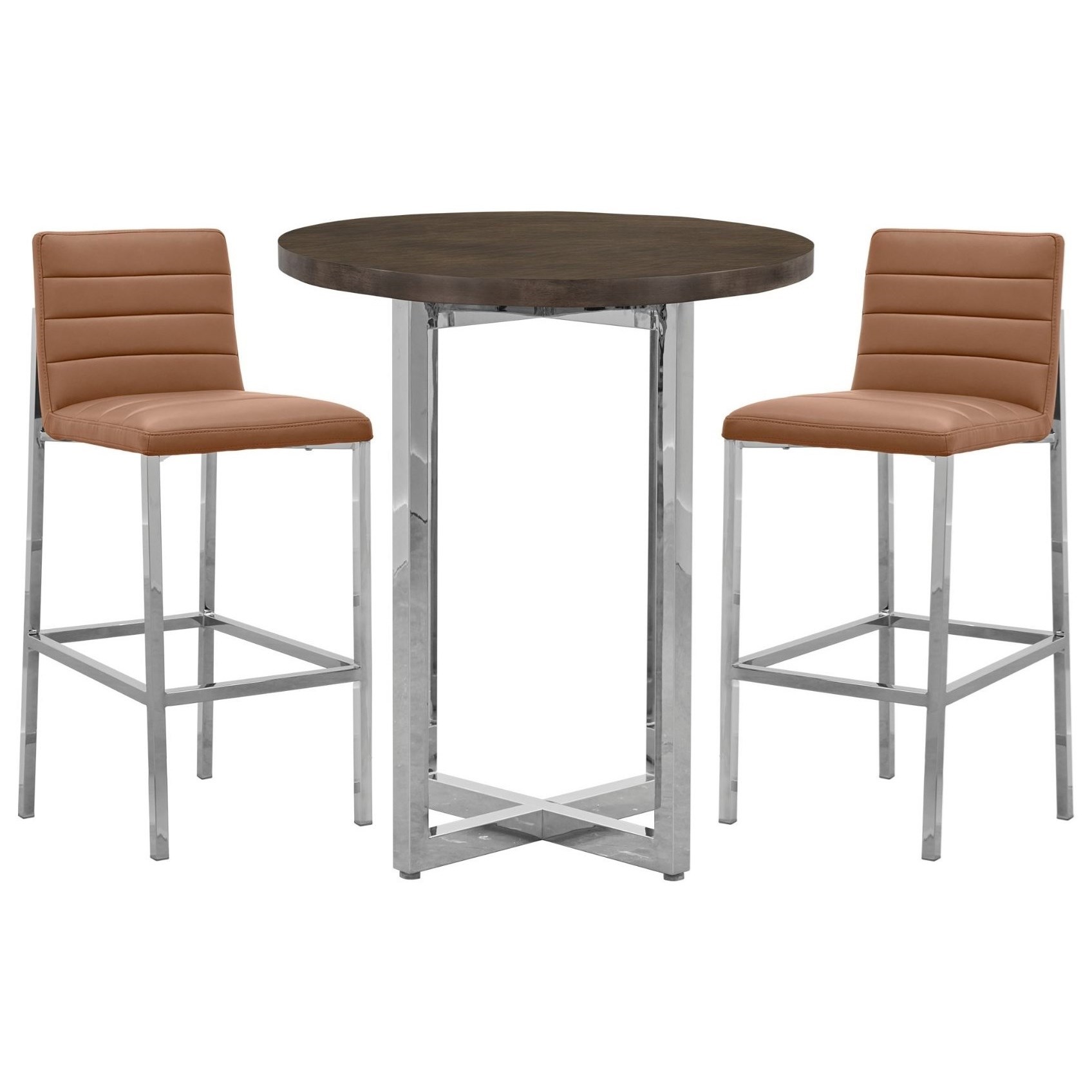 Modus International Amalfi 3Piece Bar Table Set A1 Furniture