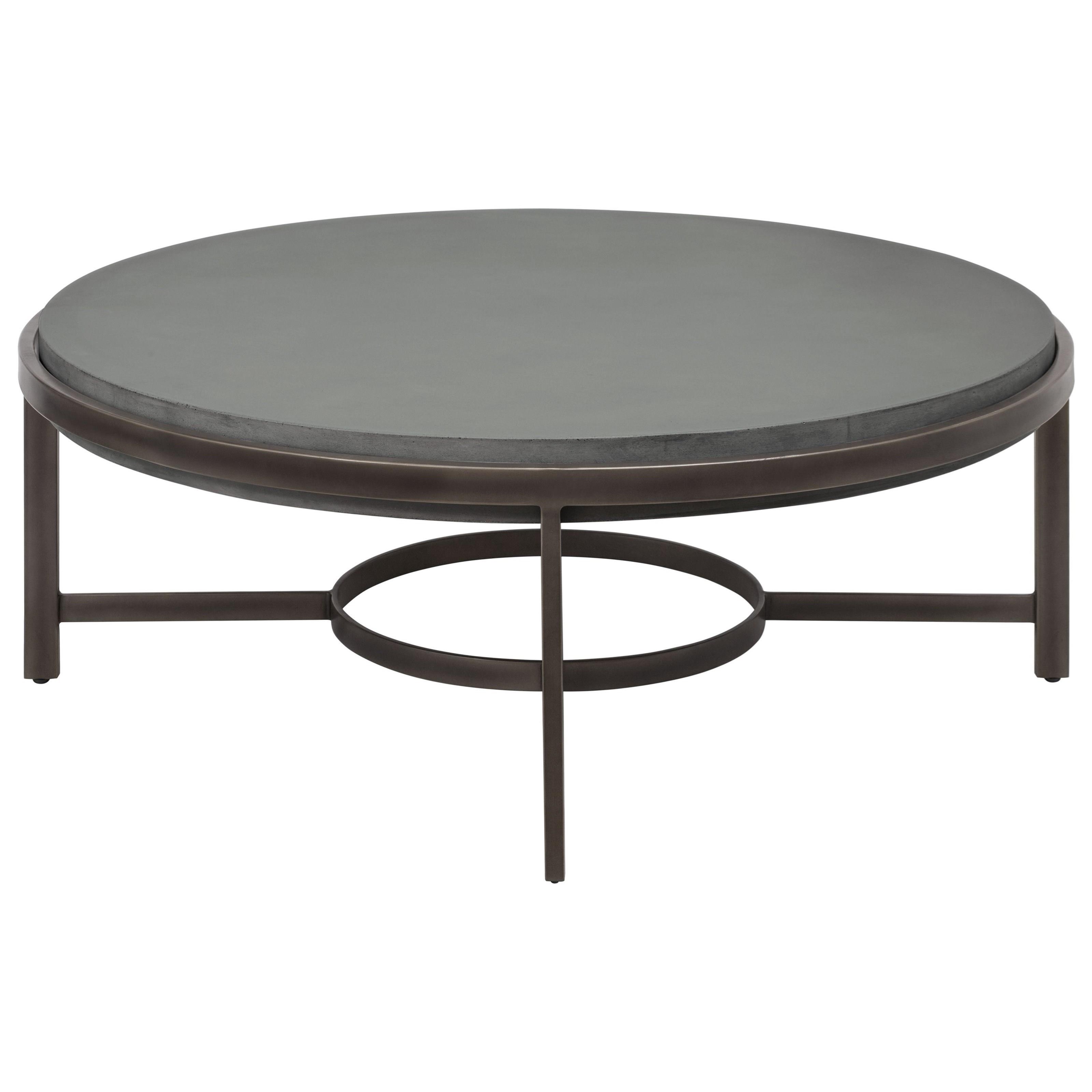 Modus International Barcelona Contemporary Round Coffee Table with