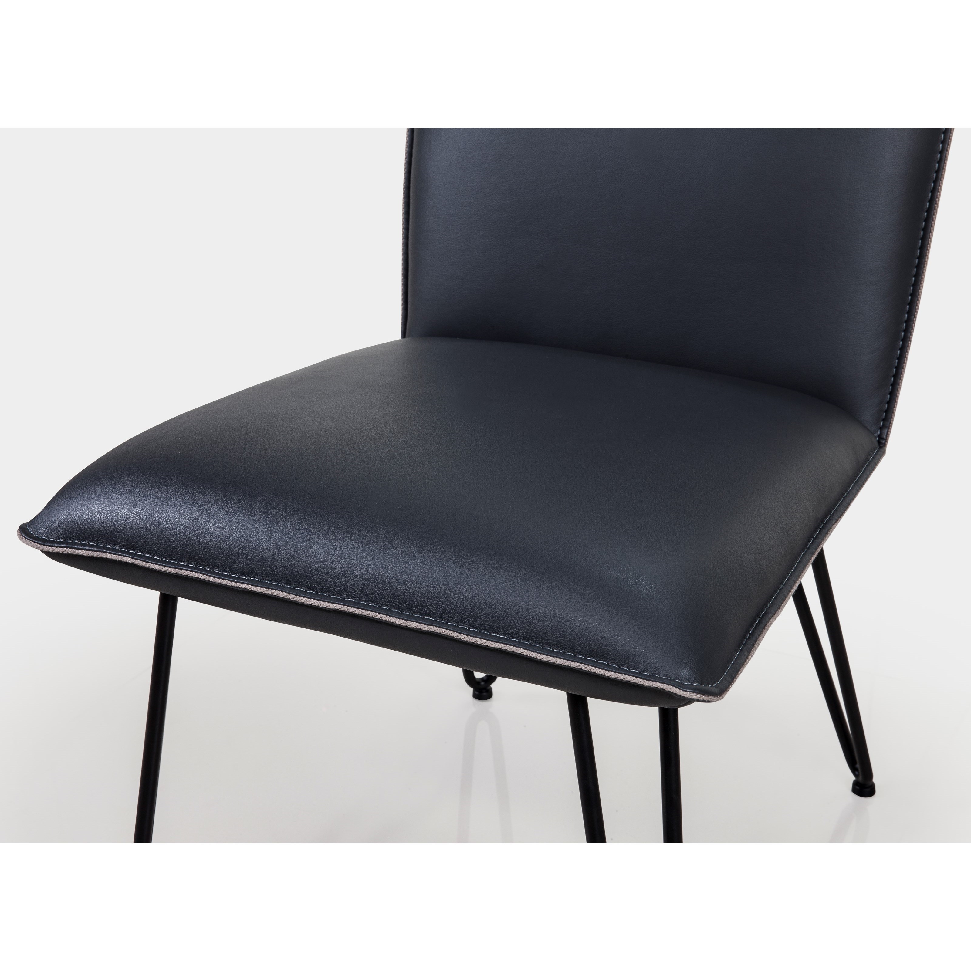 Modus International Crossroads Demi Hairpin Leg Modern Dining Chair in