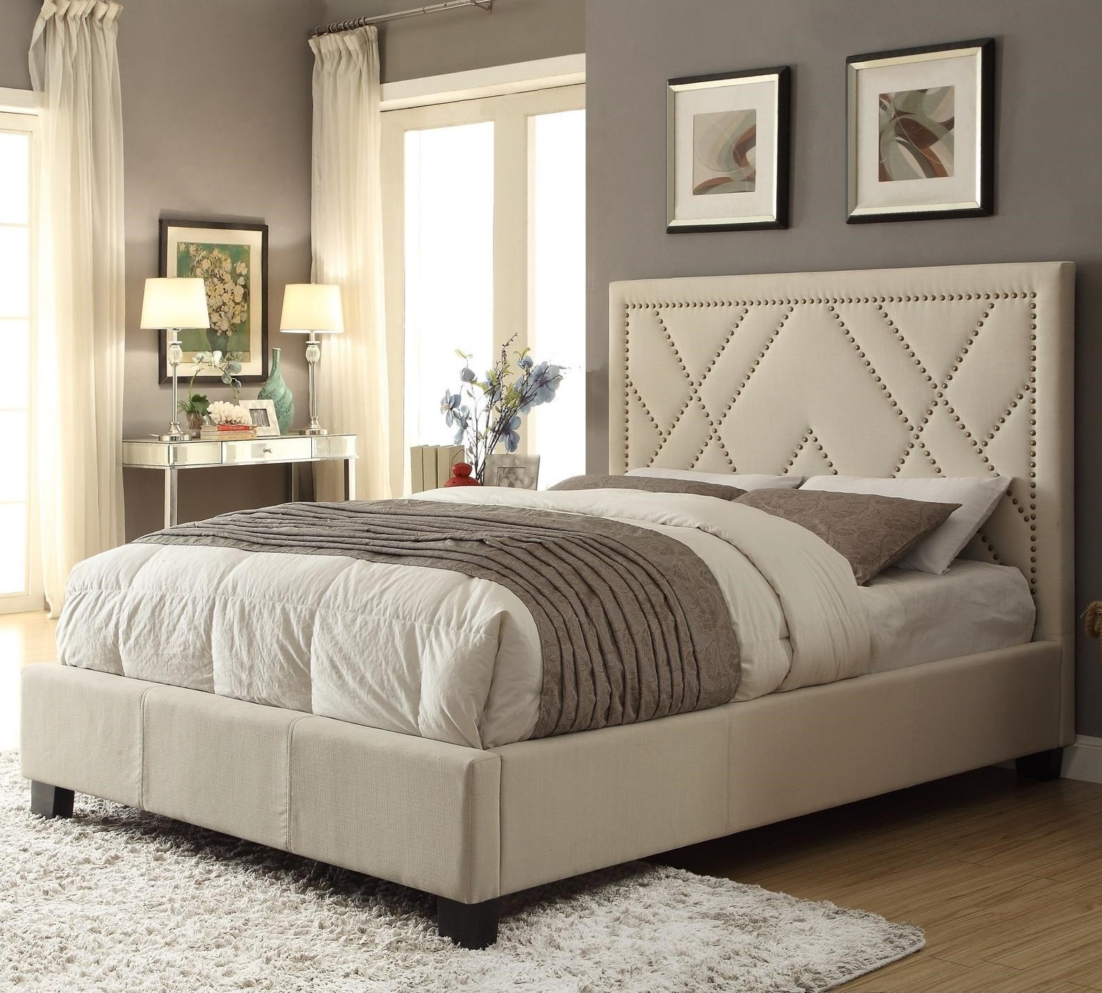 Modus International Geneva Cal King Vienne Upholstered Platform Storage