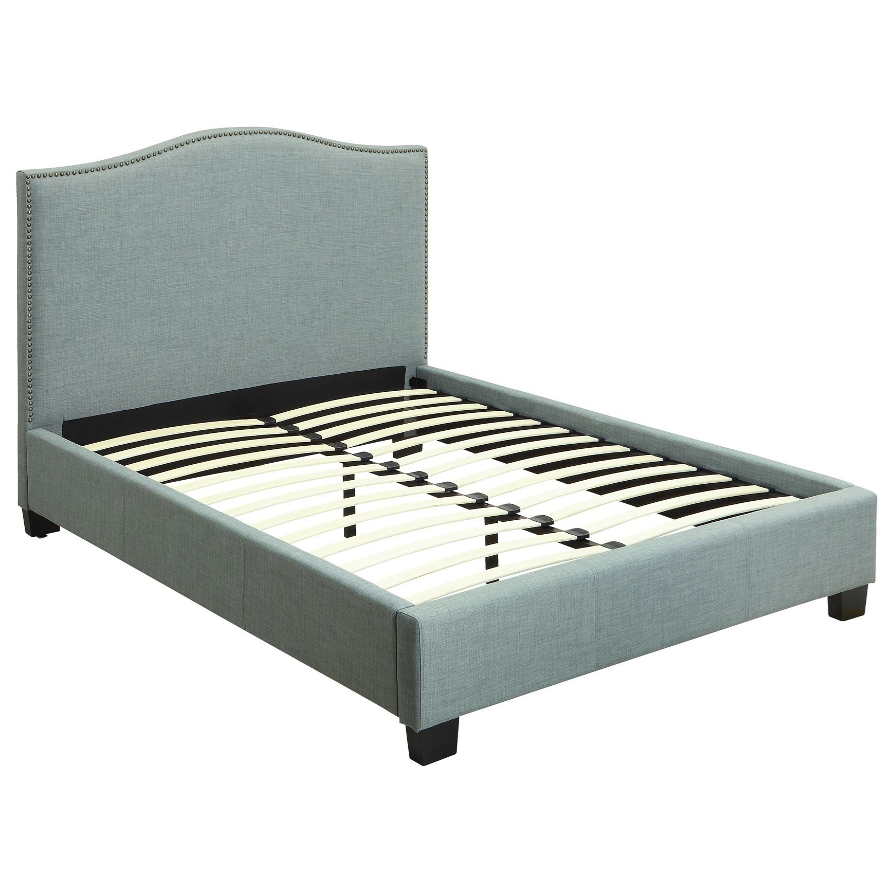 Modus International Geneva Queen Ariana Upholstered Platform Bed with