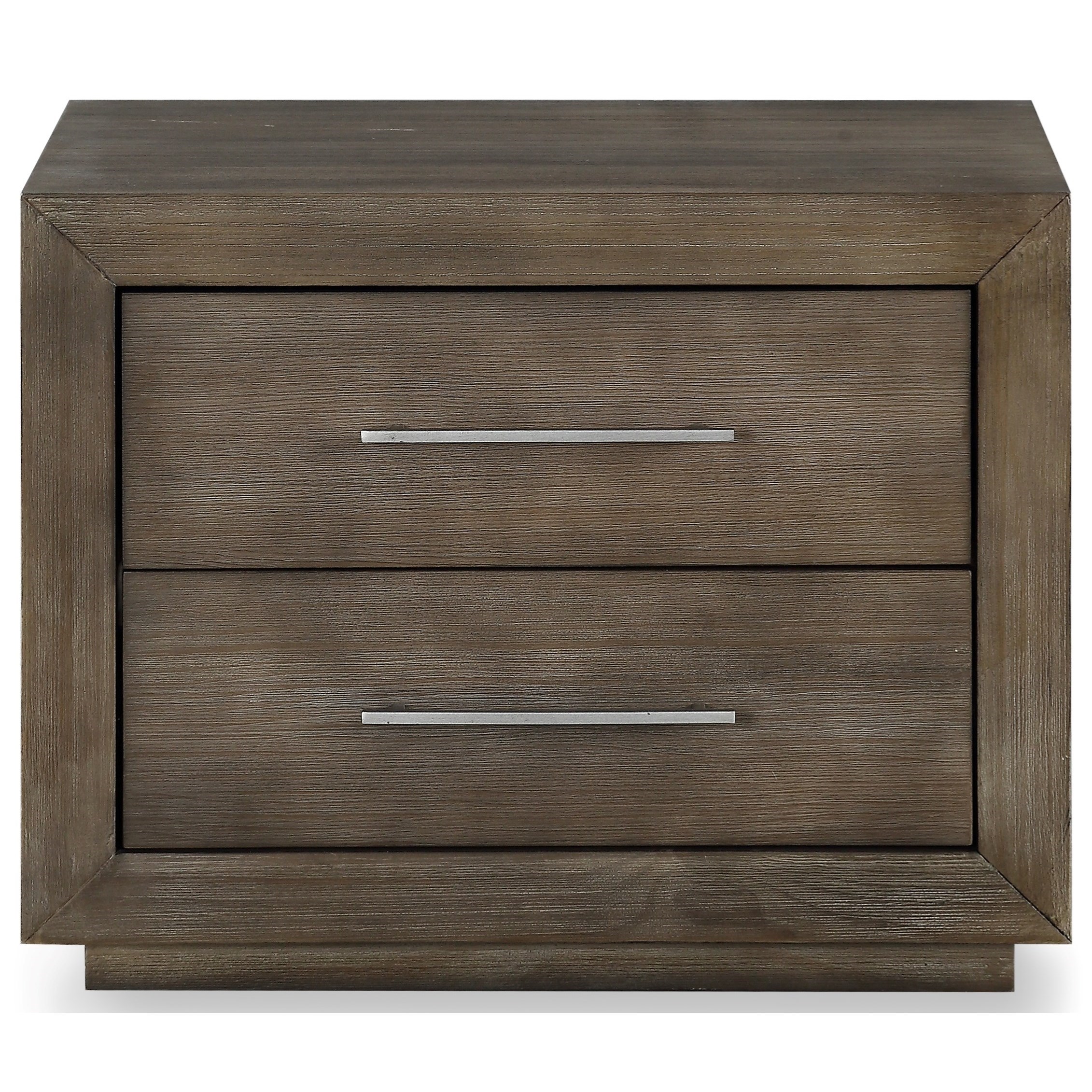 Modus International Melbourne Contemporary 2Drawer Nightstand A1