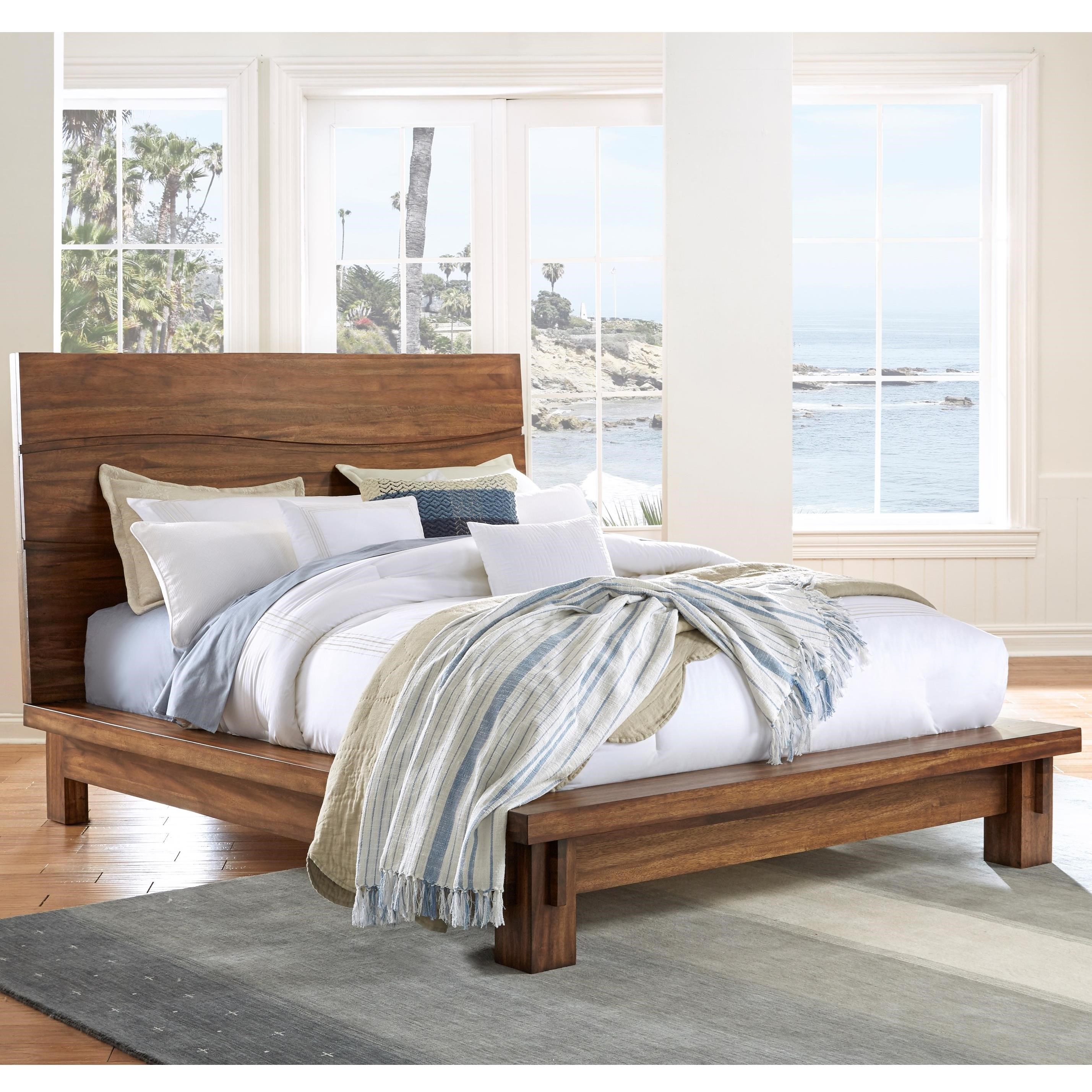 Modus International Ocean Contemporary Solid Wood California King