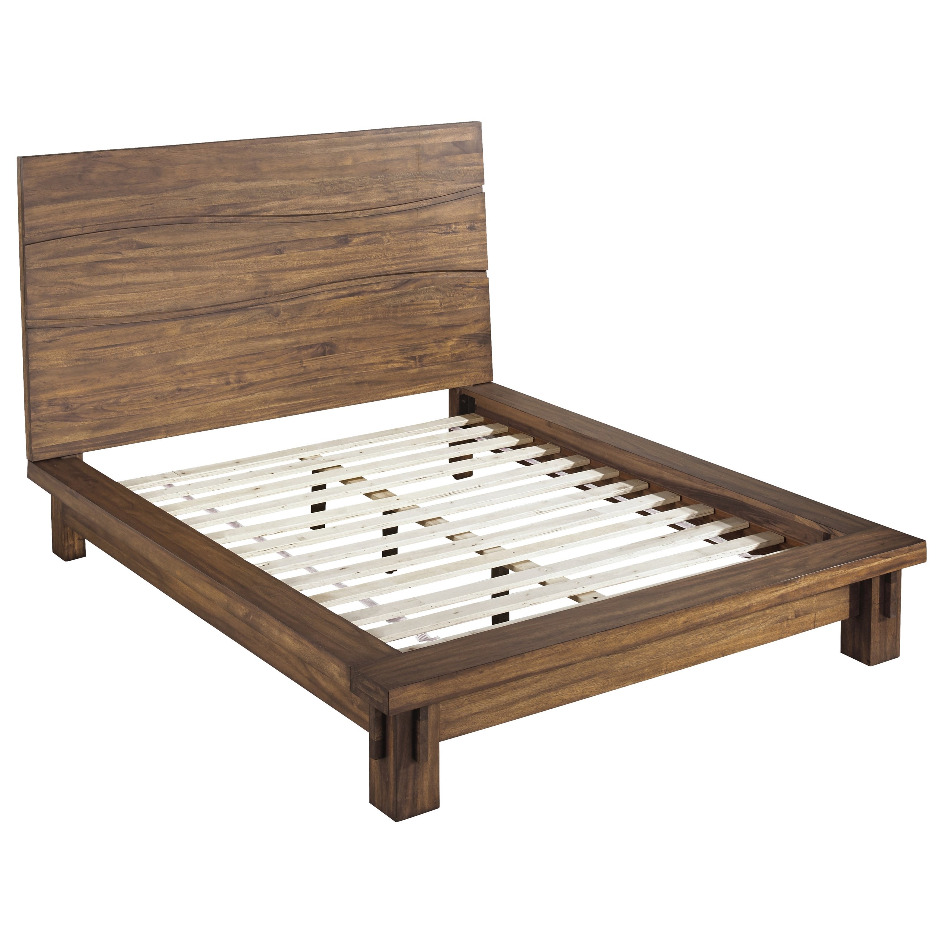 Modus International Ocean Contemporary Solid Wood King Platform Bed