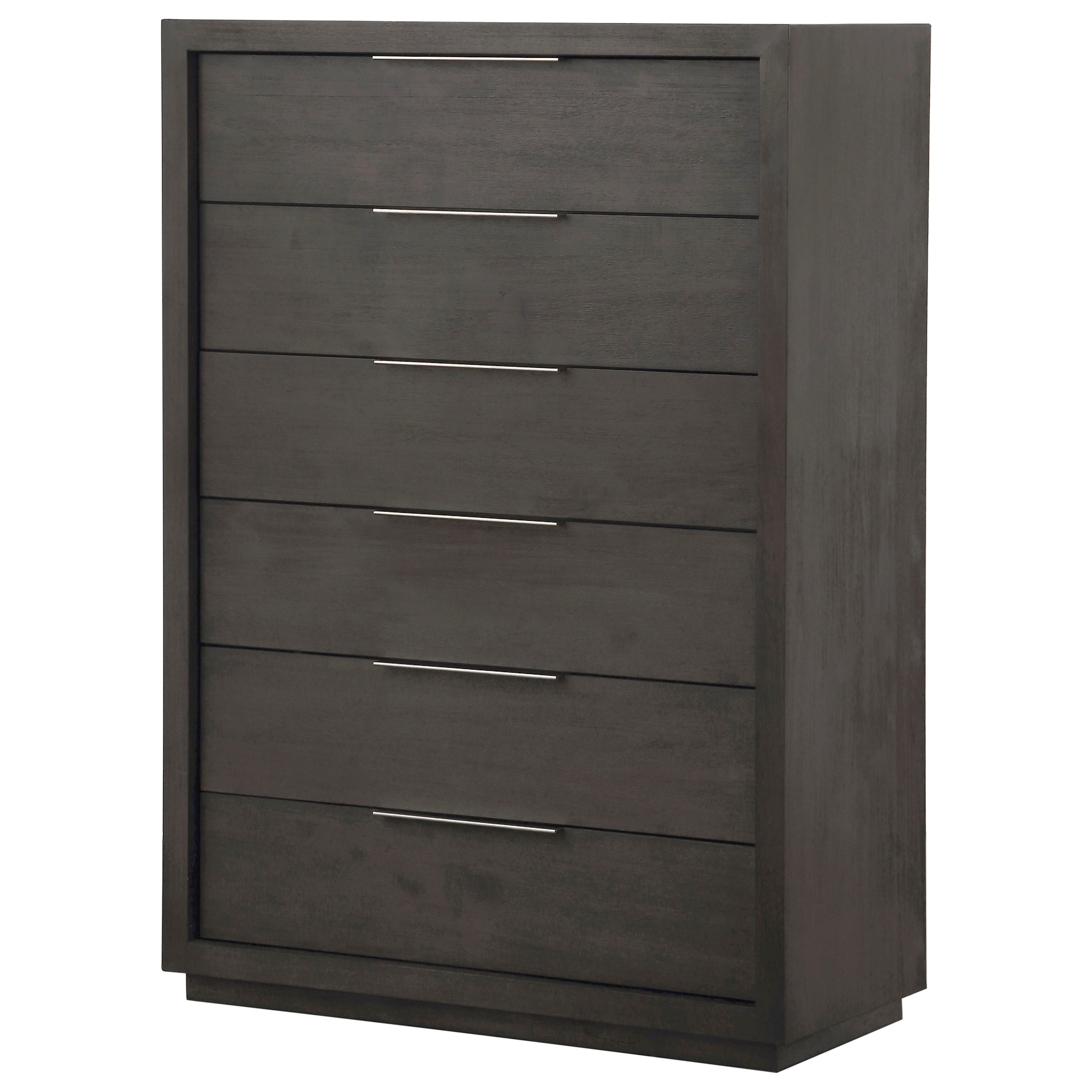 Modus International Oxford Contemporary Chest with 6 Drawers Reeds