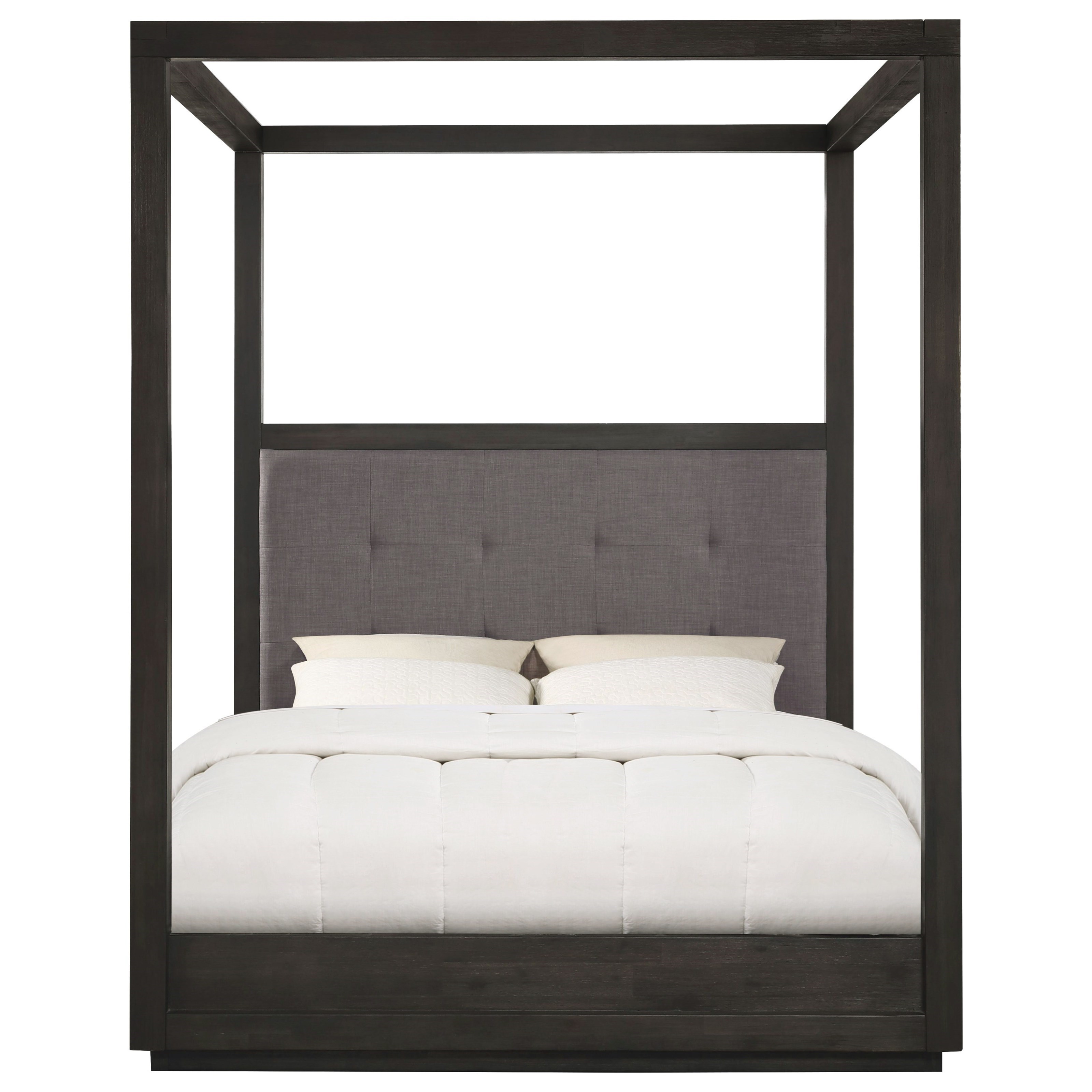 Modus International Oxford California King Canopy Bed with Upholstered