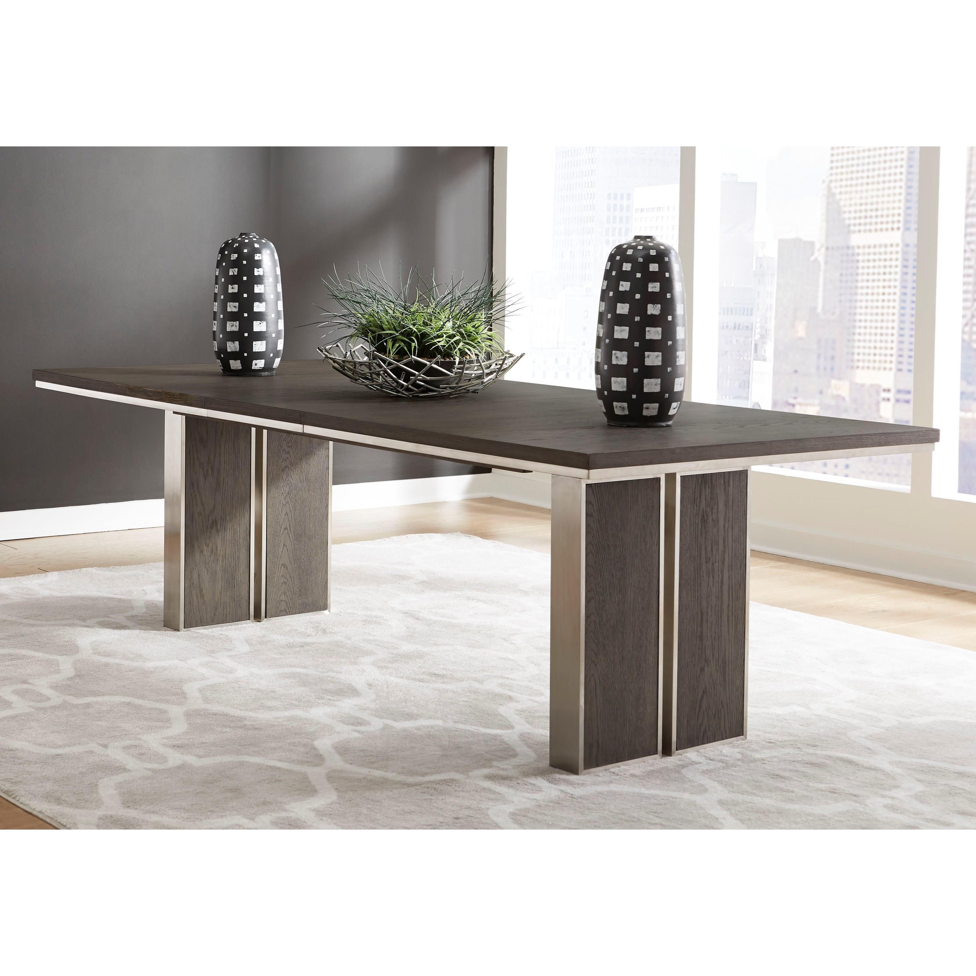 Modus International Plata Contemporary Extension Dining Table in