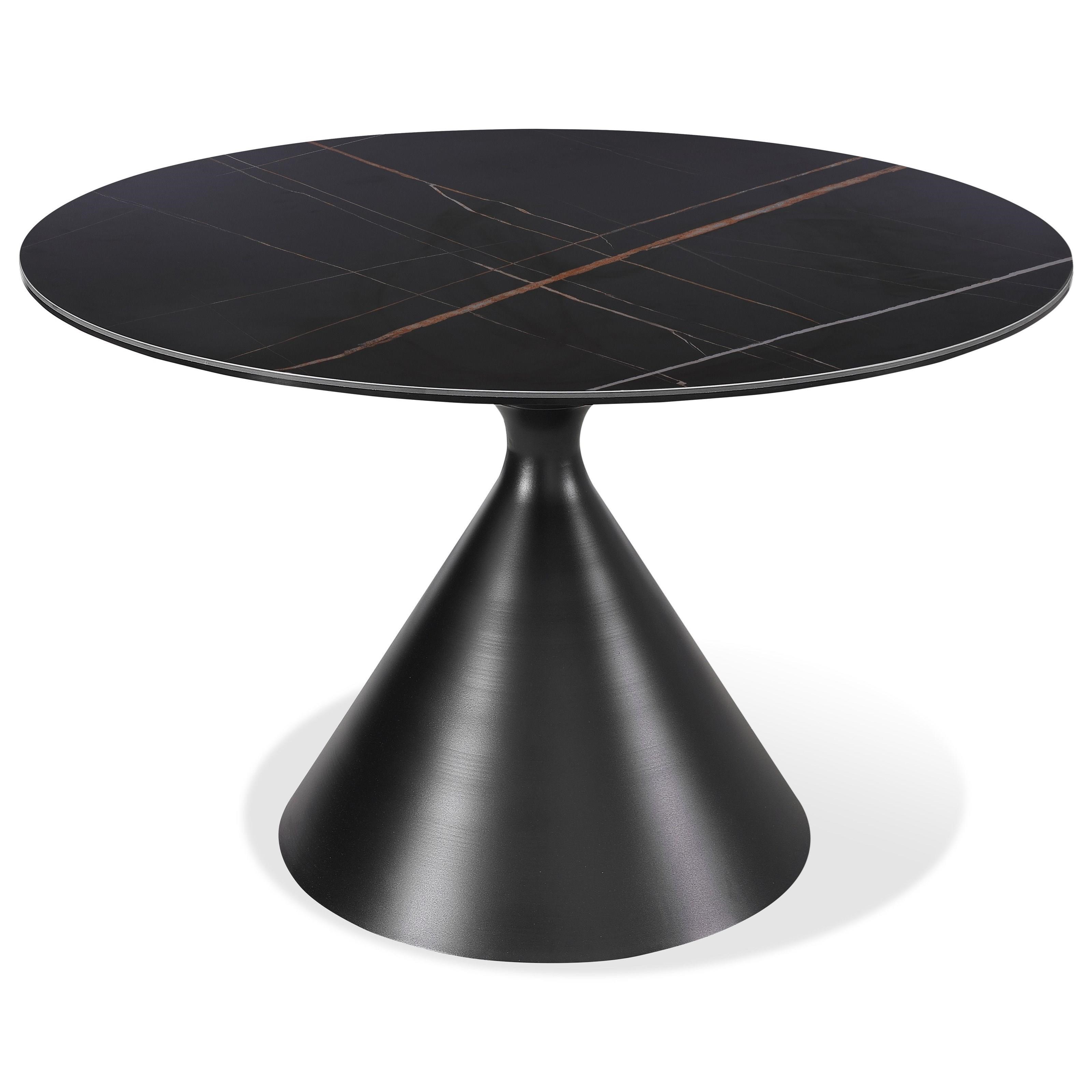 Modus International Winston Contemporary Round Dining Table A1