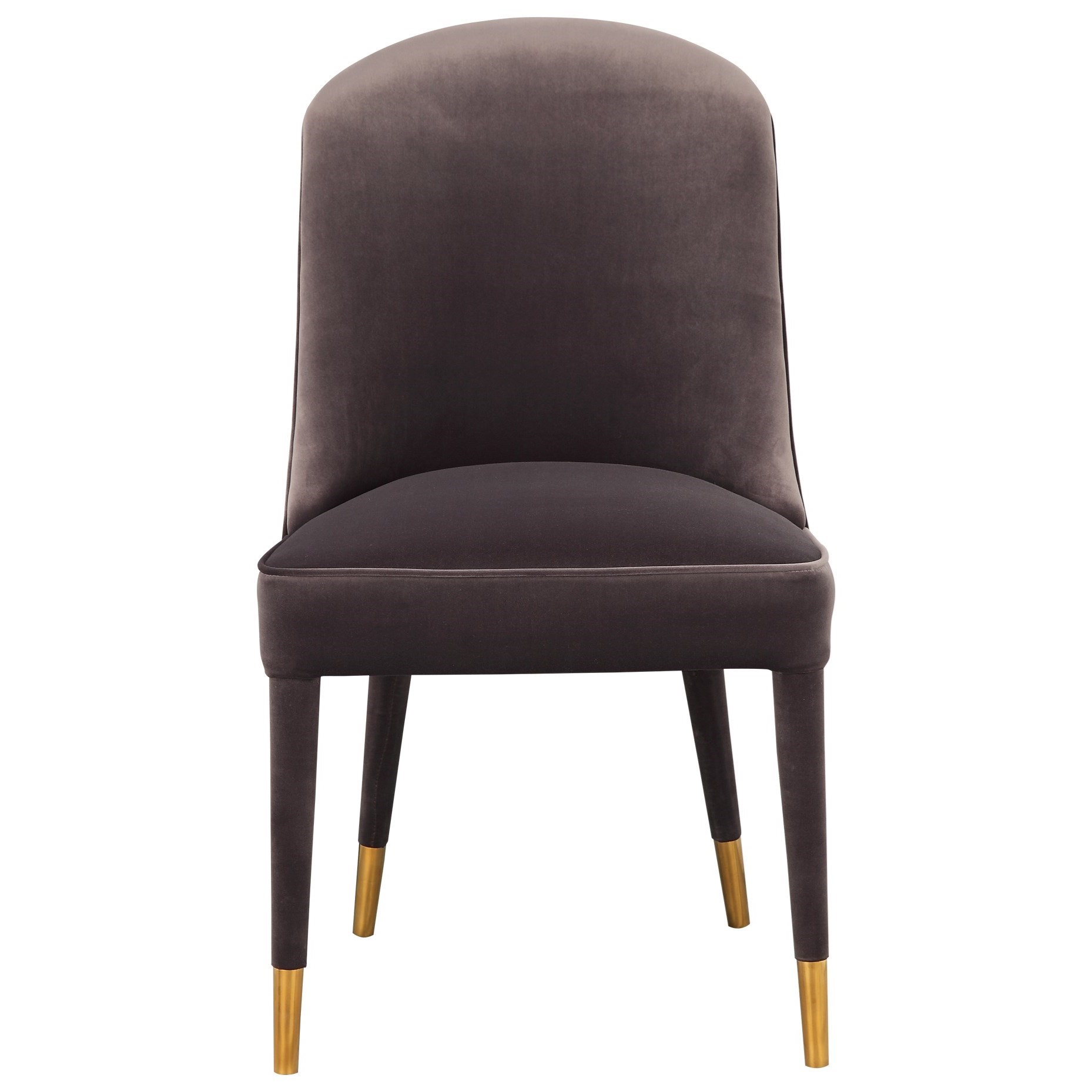 Moe's Home Collection Liberty Contemporary Velvet Dining Chair