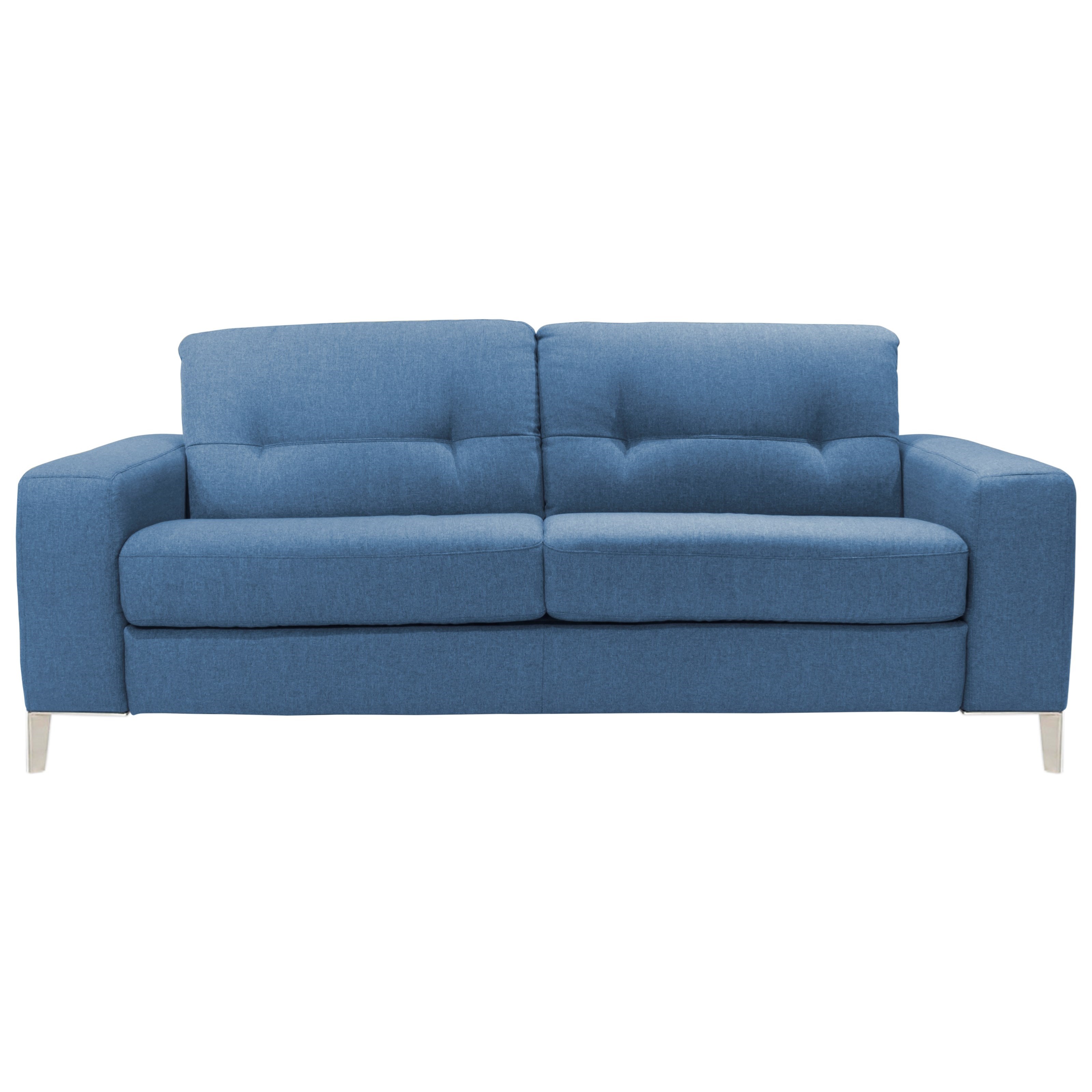 Natuzzi Editions Valerio Contemporary 2 Cushion Sleeper Sofa with