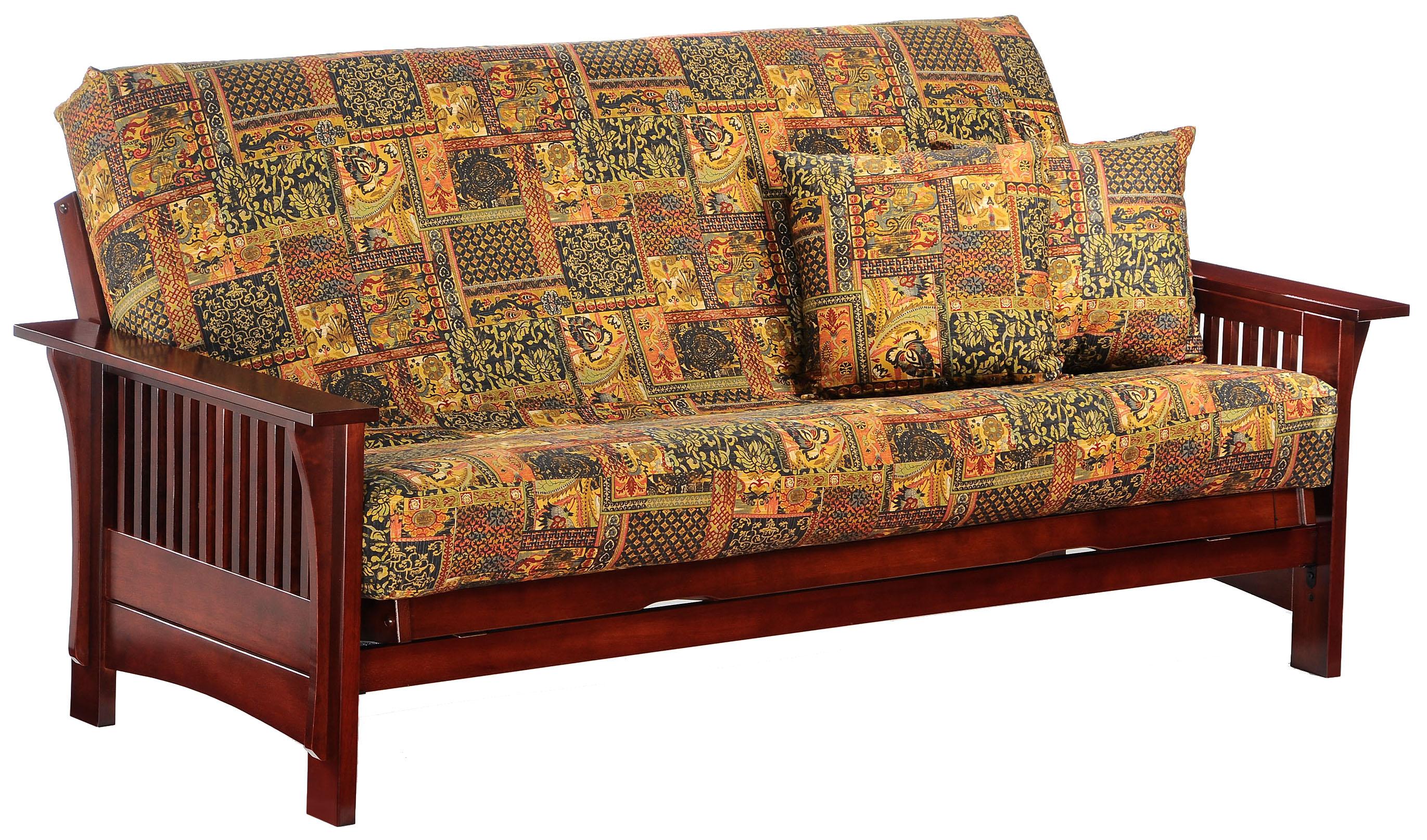 Night & Day Furniture Autumn Rosewood Queen Size Futon Godby Home