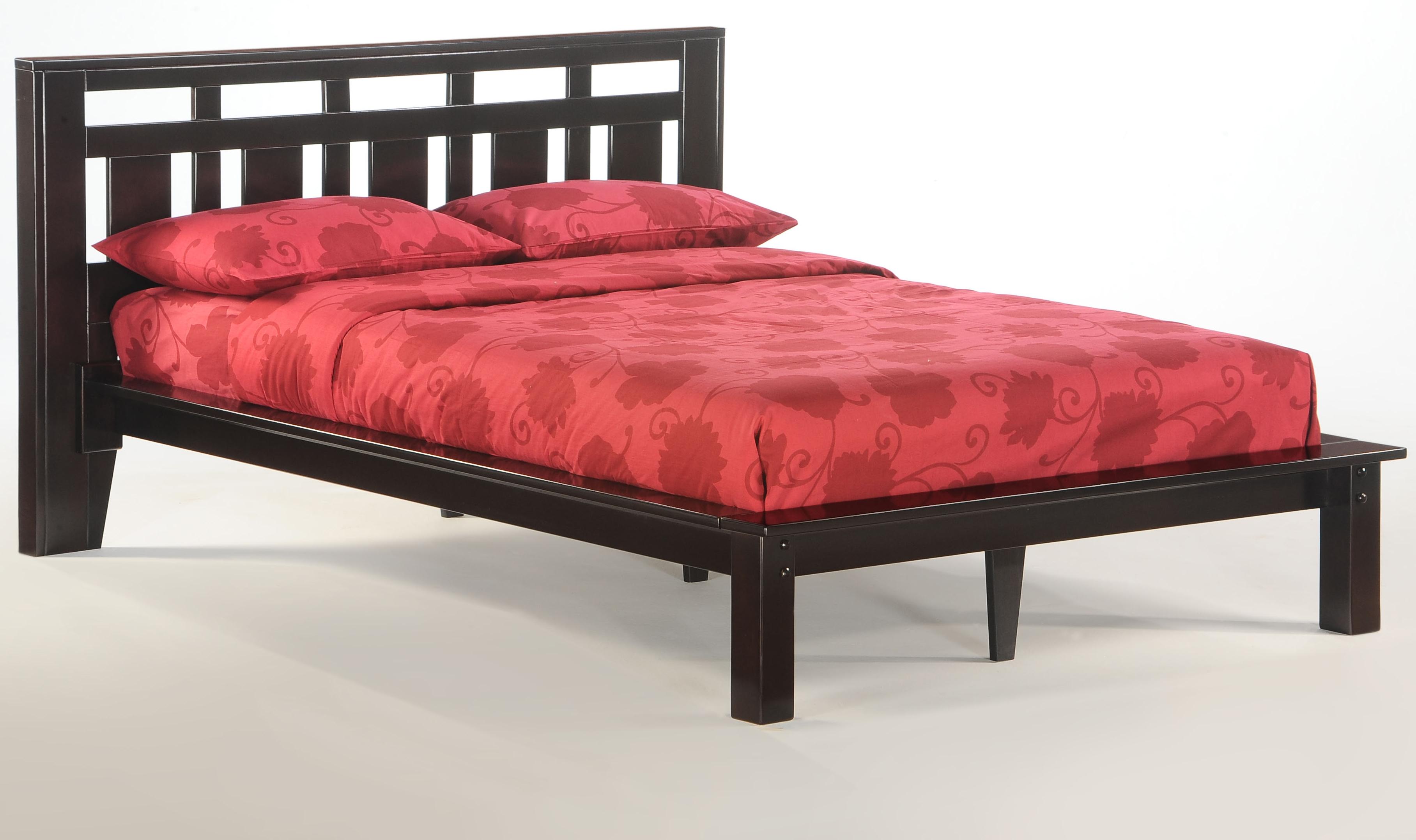 Night & Day Furniture Spice Carmel Full Bed Godby Home Furnishings