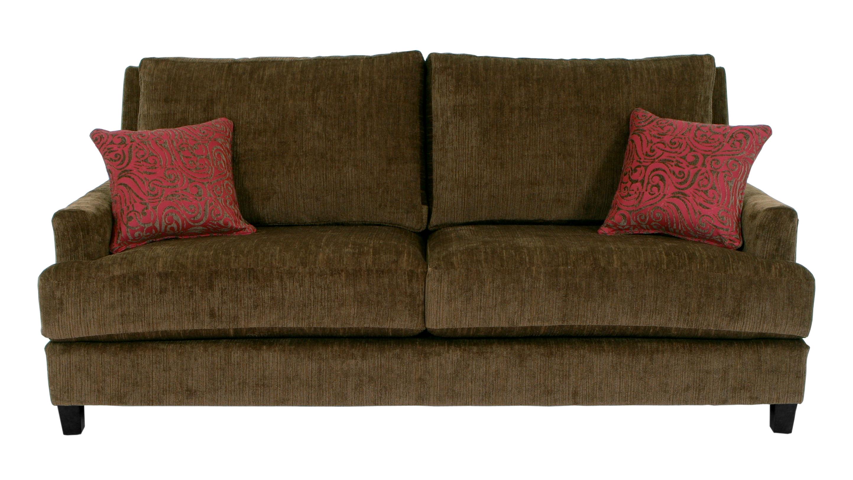 Norwalk Linkin Stationary Sofa with Optional Nailhead Trim Lagniappe