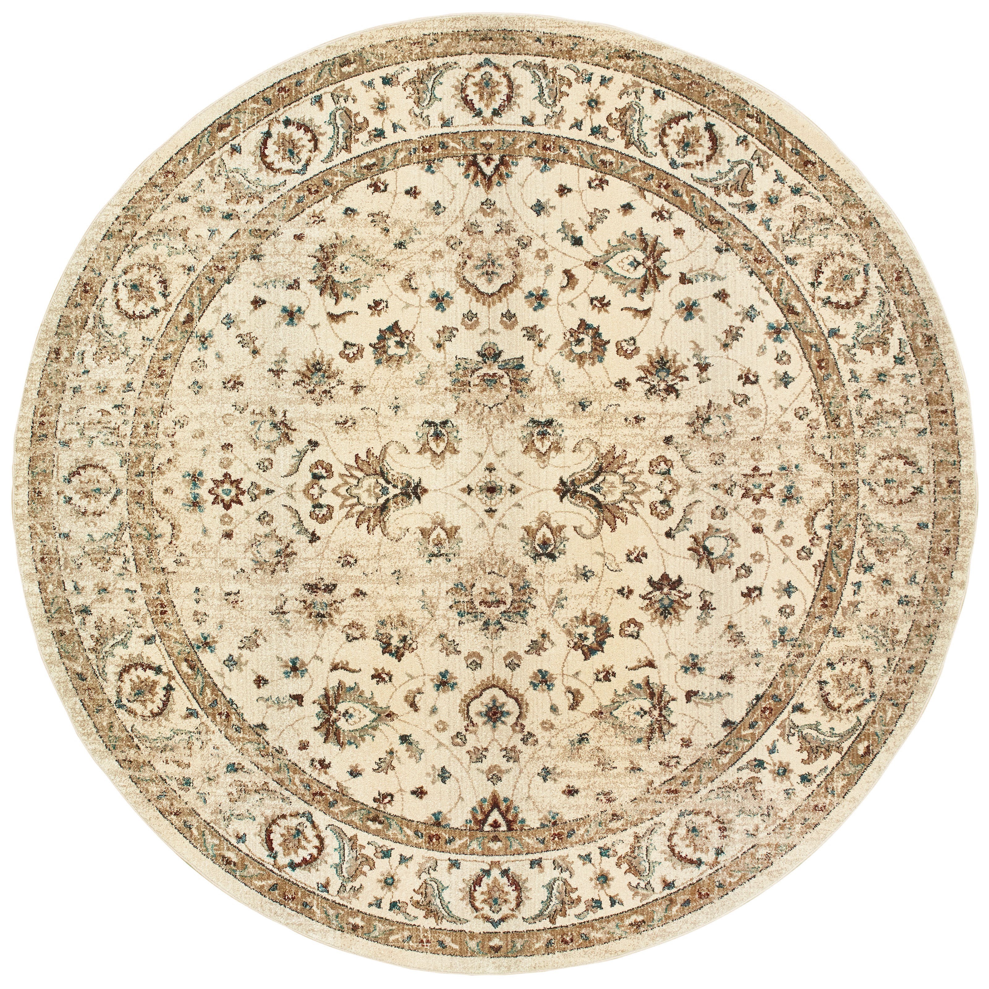 Oriental Weavers Empire 7'10" Round Rug Godby Home Furnishings Rugs
